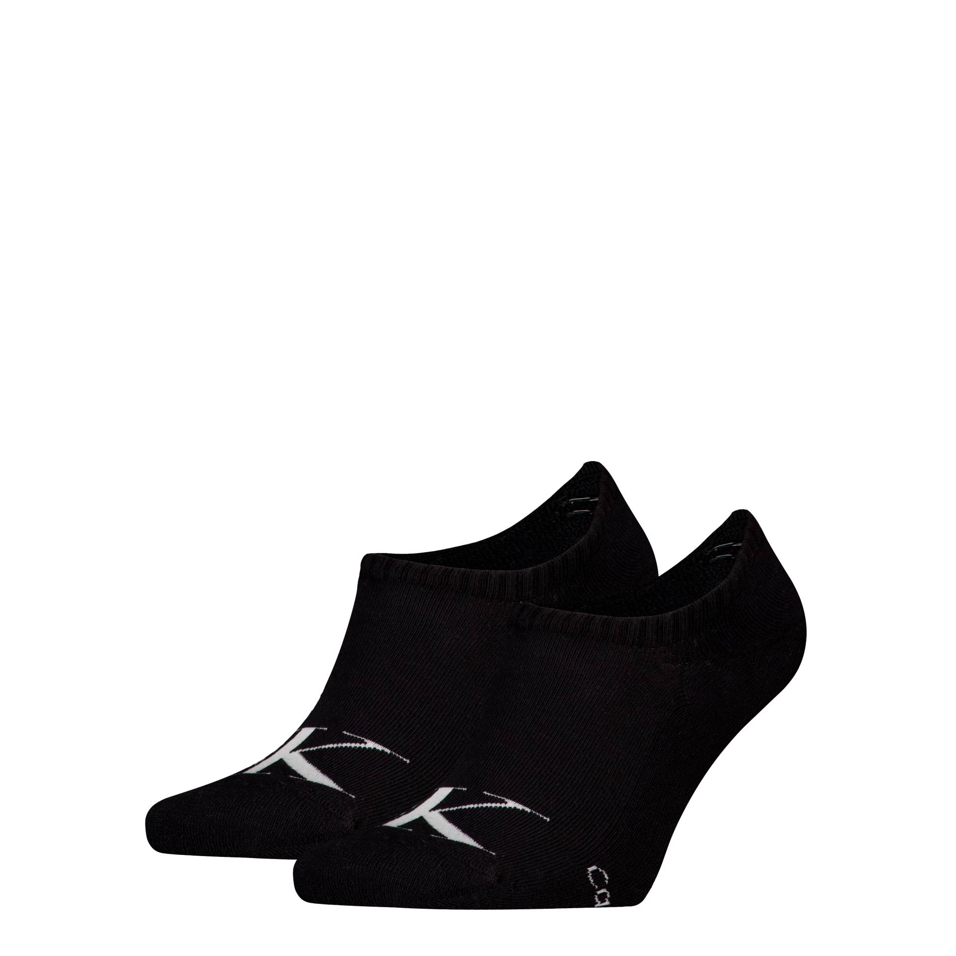 Calvin Klein Jeans Füsslinge »CKJ MEN FOOTIE HIGH CUT 2P MONOGRAM«, (2 Paar, 2 Paar), mit stilvollem Logodetail von Calvin Klein Jeans