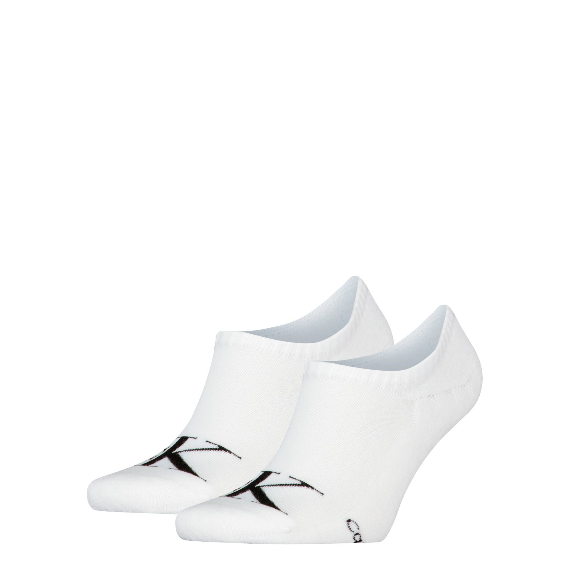 Calvin Klein Jeans Füsslinge »CKJ MEN FOOTIE HIGH CUT 2P MONOGRAM«, (2 Paar, 2 Paar), mit stilvollem Logodetail von Calvin Klein Jeans