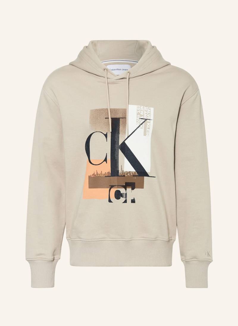 Calvin Klein Jeans Hoodie beige von Calvin Klein Jeans