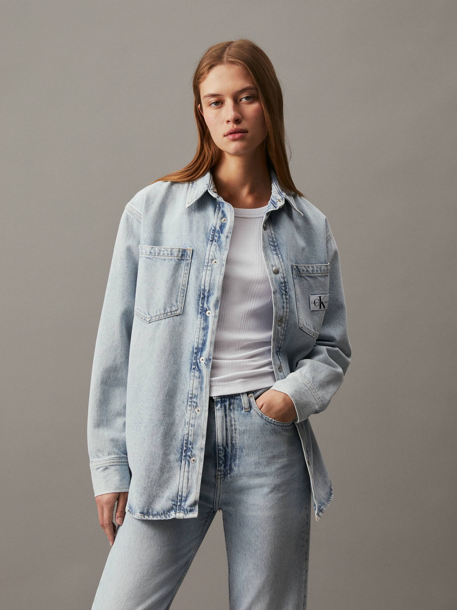 Calvin Klein Jeans Jeanshemd »DAD DENIM SHIRT« von Calvin Klein Jeans