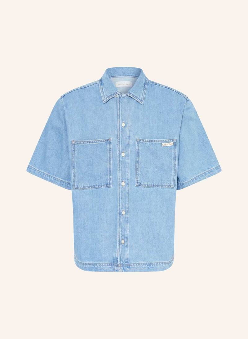Calvin Klein Jeans Jeanshemd Relaxed Fit blau von Calvin Klein Jeans
