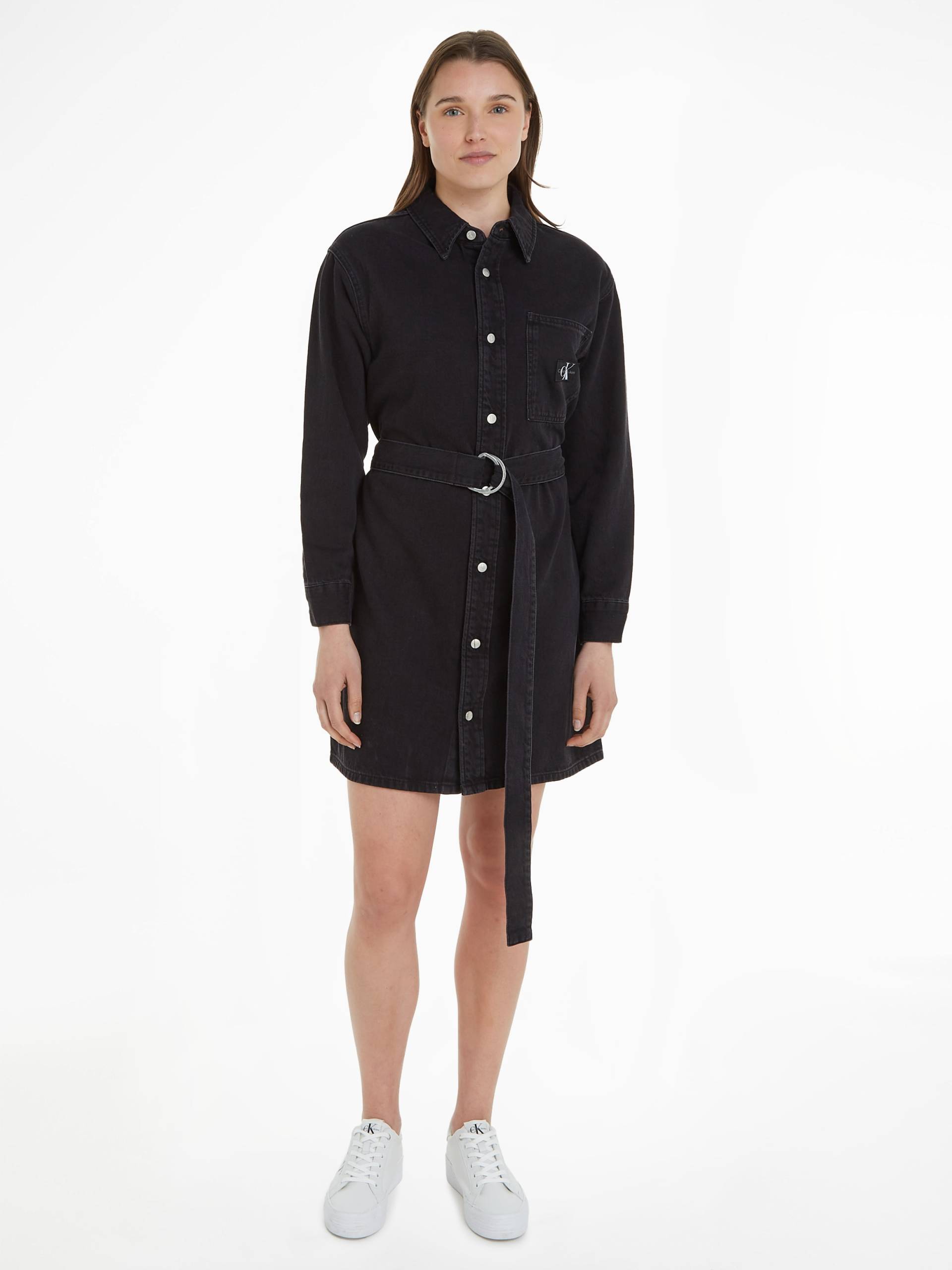 Calvin Klein Jeans Jeanskleid »BELTED UTILITY DENIM SHIRT DRESS« von Calvin Klein Jeans