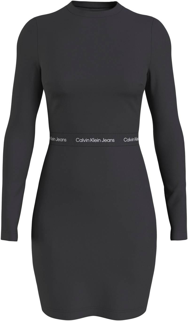 Calvin Klein Jeans Jerseykleid »LOGO ELASTIC MILANO LS DRESS« von Calvin Klein Jeans
