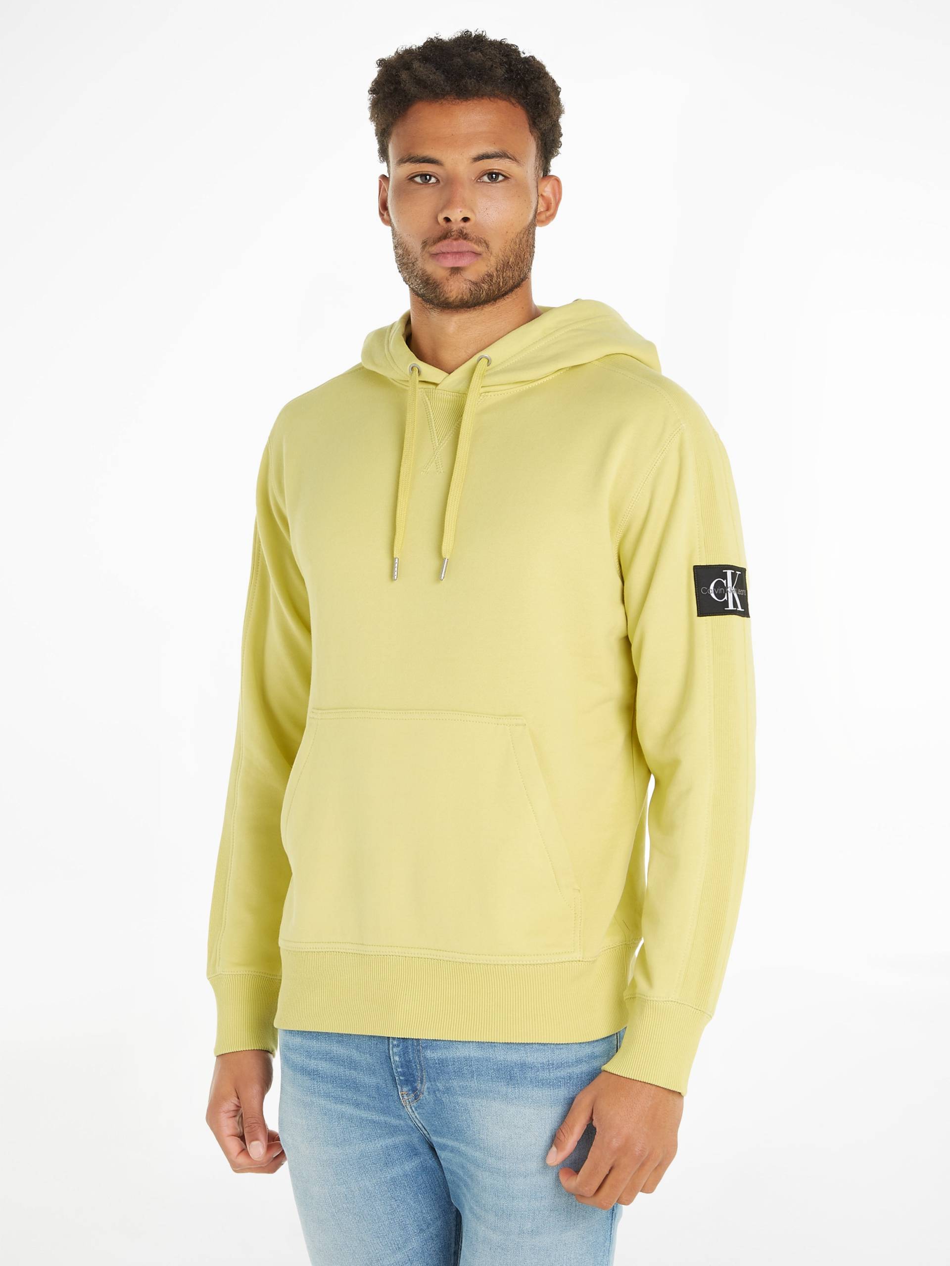 Calvin Klein Jeans Kapuzensweatshirt »BADGE HOODIE«, mit Logopatch von Calvin Klein Jeans