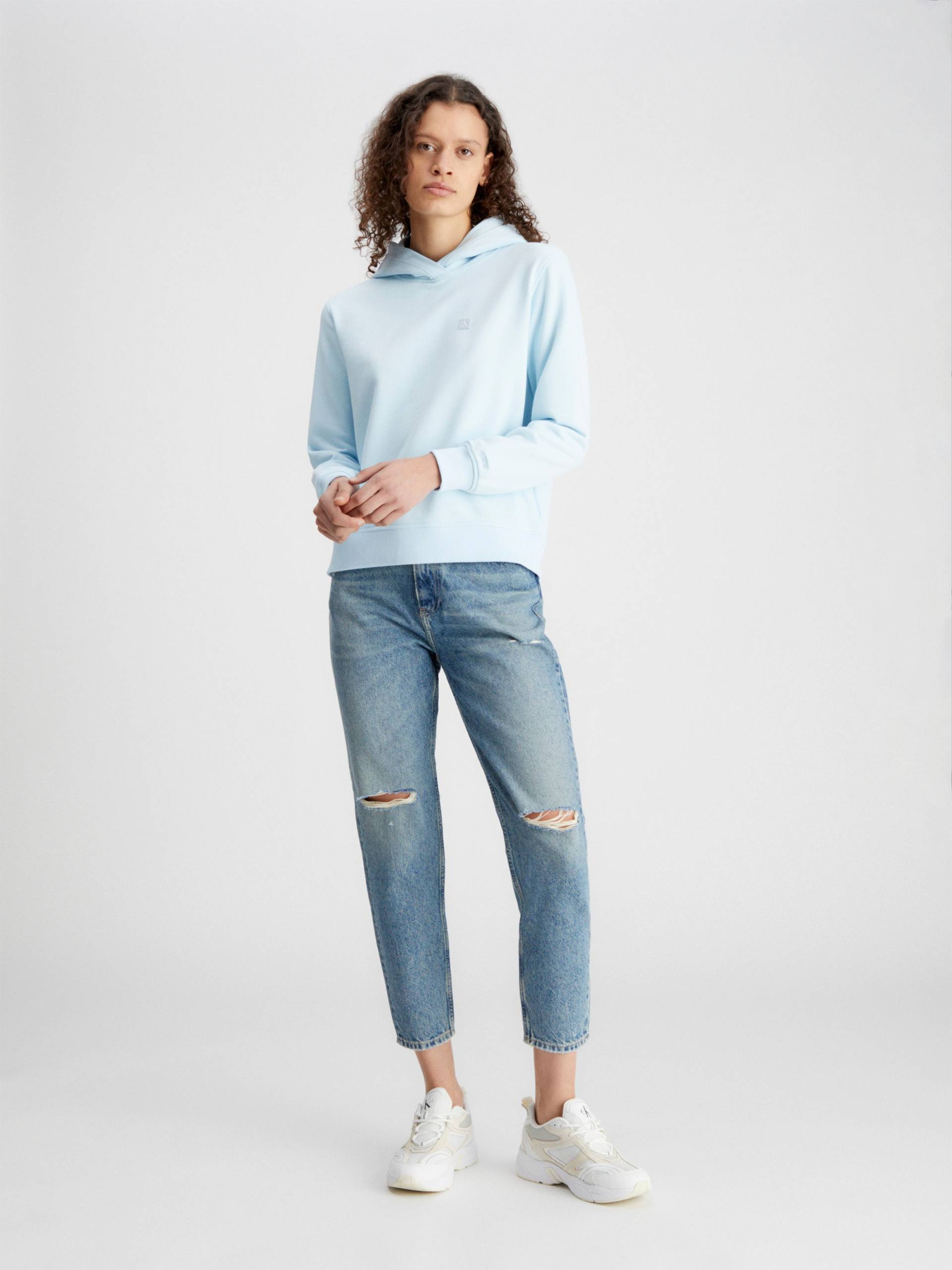 Calvin Klein Jeans Kapuzensweatshirt »CK EMBRO BADGE REGULAR HOODIE« von Calvin Klein Jeans