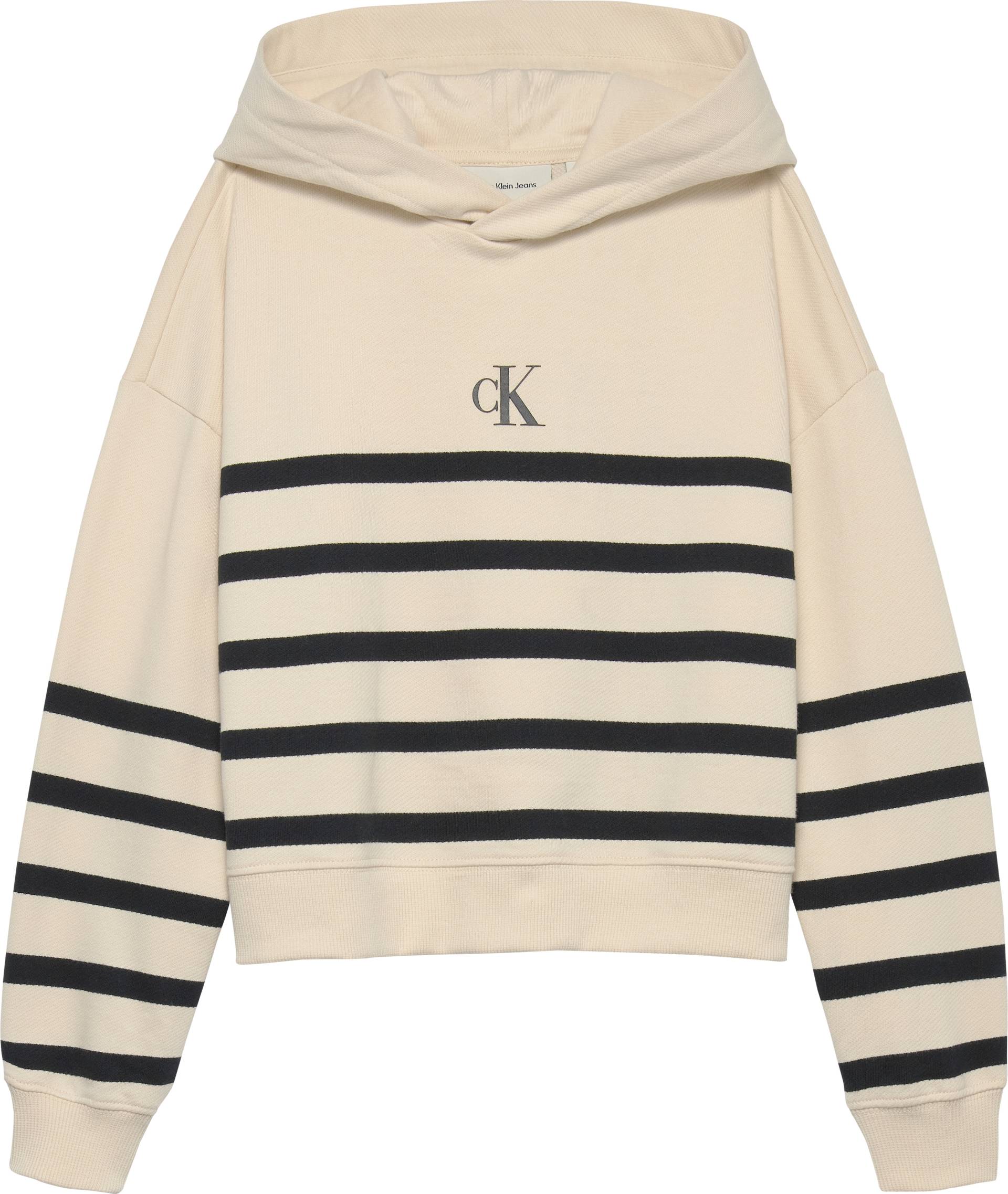 Calvin Klein Jeans Kapuzensweatshirt »CK LOGO BOXY FIT STRIPES HOODIE«, für Kinder bis 16 Jahre, mit Kapuze Calvin Klein Jeans Kapuzensweatshirt »CK LOGO BOXY FIT STRIPES HOODIE«, für Kinder bis 16 Jahre, mit Kapuze von Calvin Klein Jeans