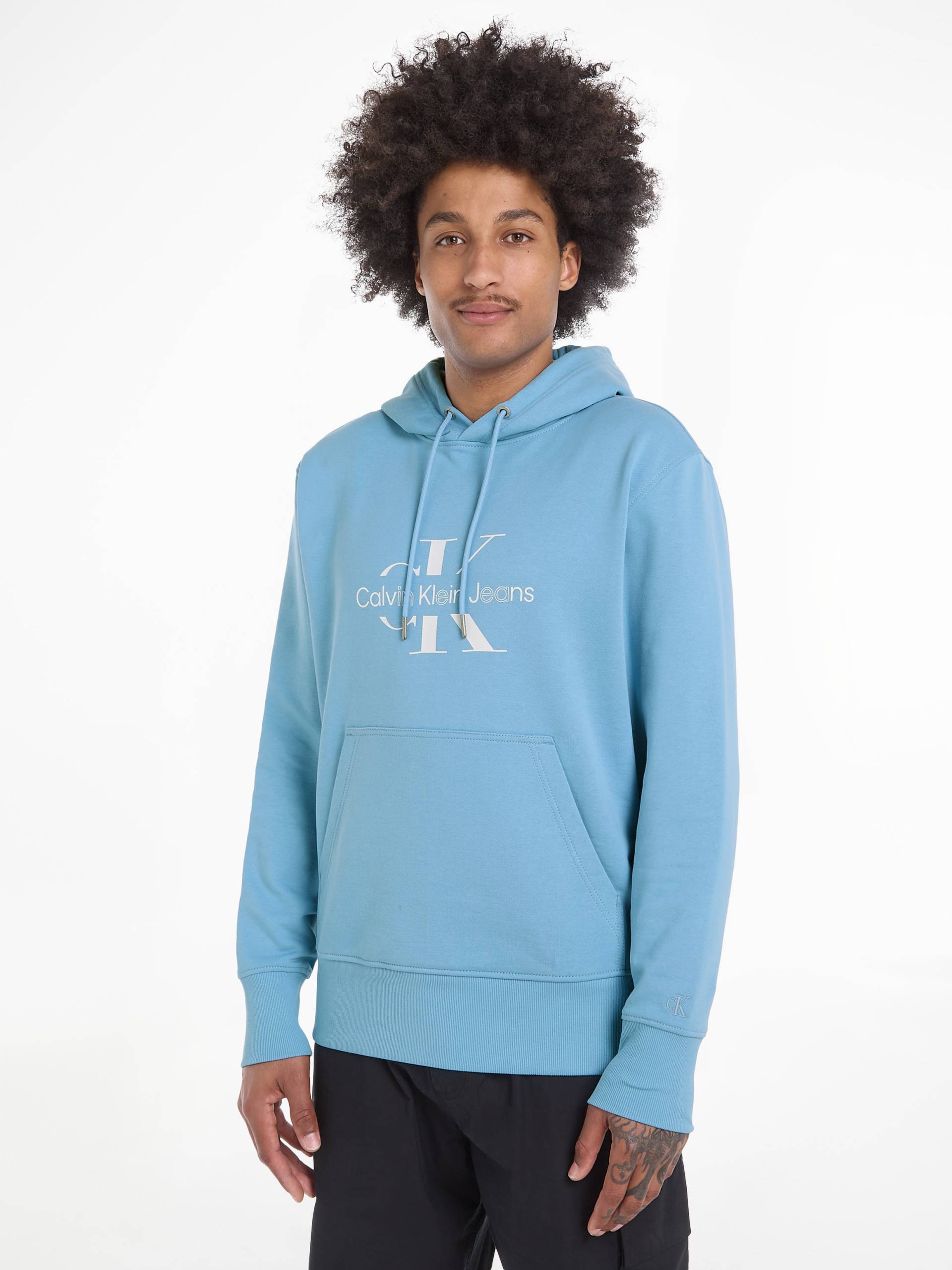 Calvin Klein Jeans Kapuzensweatshirt »DISRUPTED OUTLINE MONOLOGO HOODY«, mit Logodruck von Calvin Klein Jeans