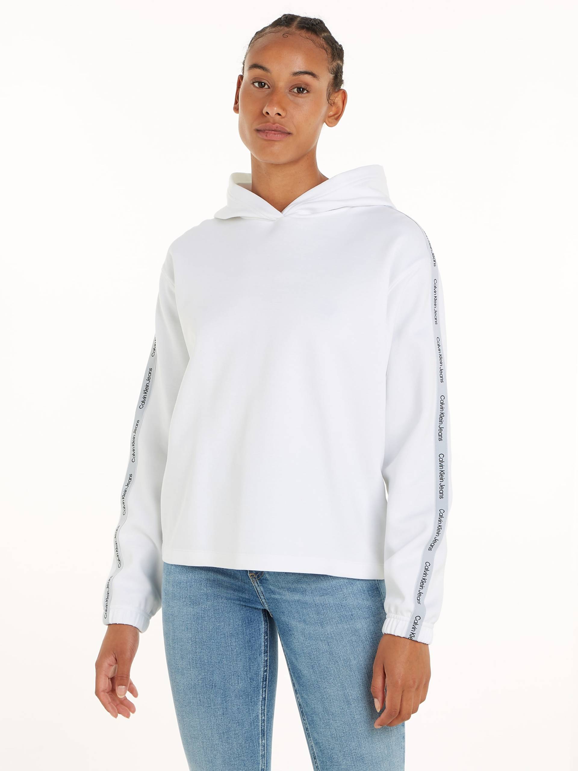 Calvin Klein Jeans Kapuzensweatshirt »LOGO ELASTIC HOODIE« von Calvin Klein Jeans