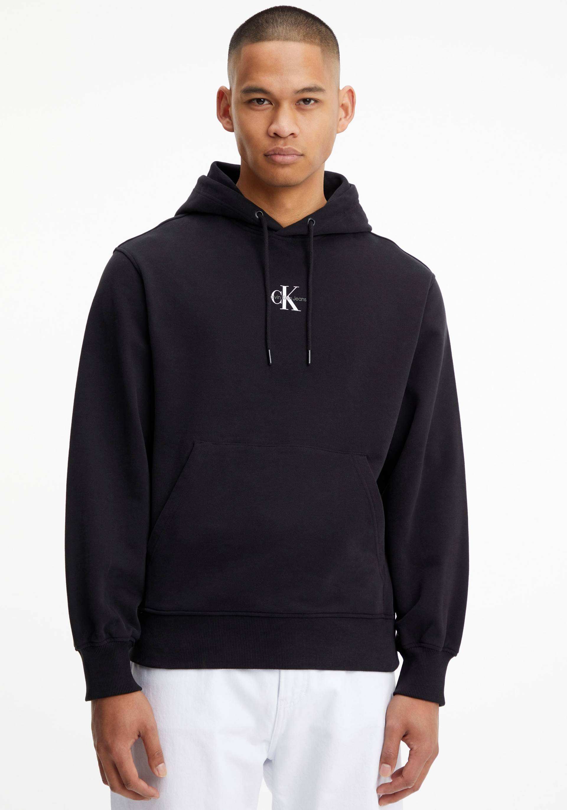 Calvin Klein Jeans Kapuzensweatshirt »MICRO MONOLOGO HOODIE«, (1 tlg.) von Calvin Klein Jeans