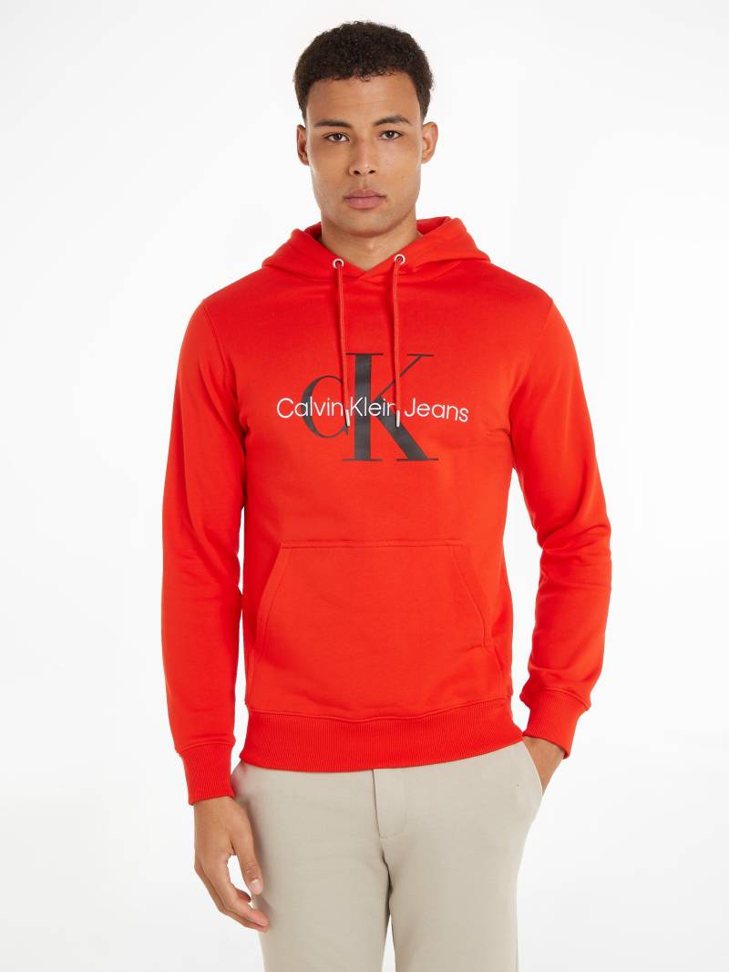 Calvin Klein Jeans Kapuzensweatshirt »SEASONAL MONOLOGO REGULAR HOODIE«, mit Logodruck und Stickerei von Calvin Klein Jeans