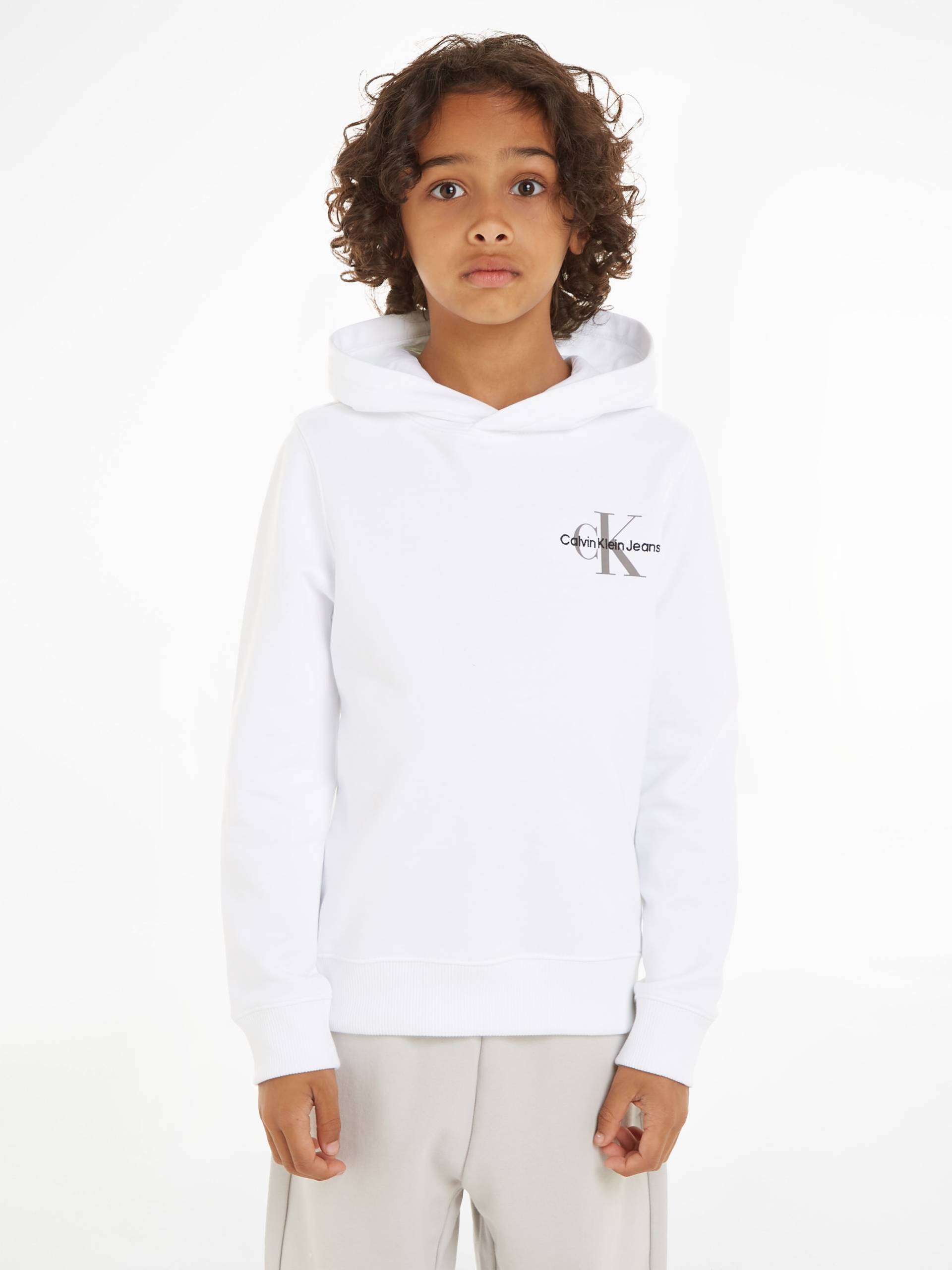 Calvin Klein Jeans Kapuzensweatshirt »SMALL MONOGRAM HOODIE« von Calvin Klein Jeans