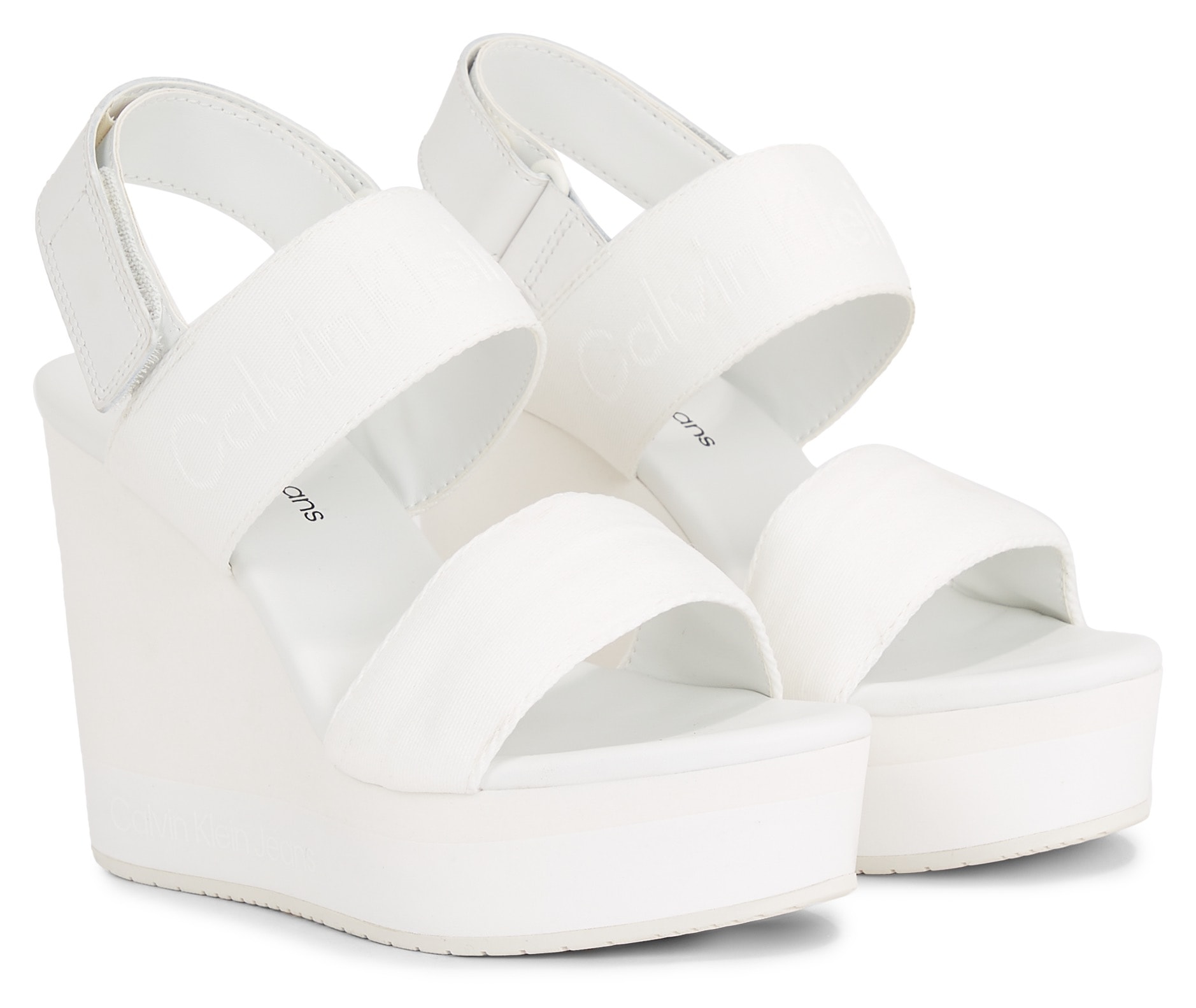 Calvin Klein Jeans Keilsandalette »WEDGE SANDAL WEBBING IN MR« von Calvin Klein Jeans