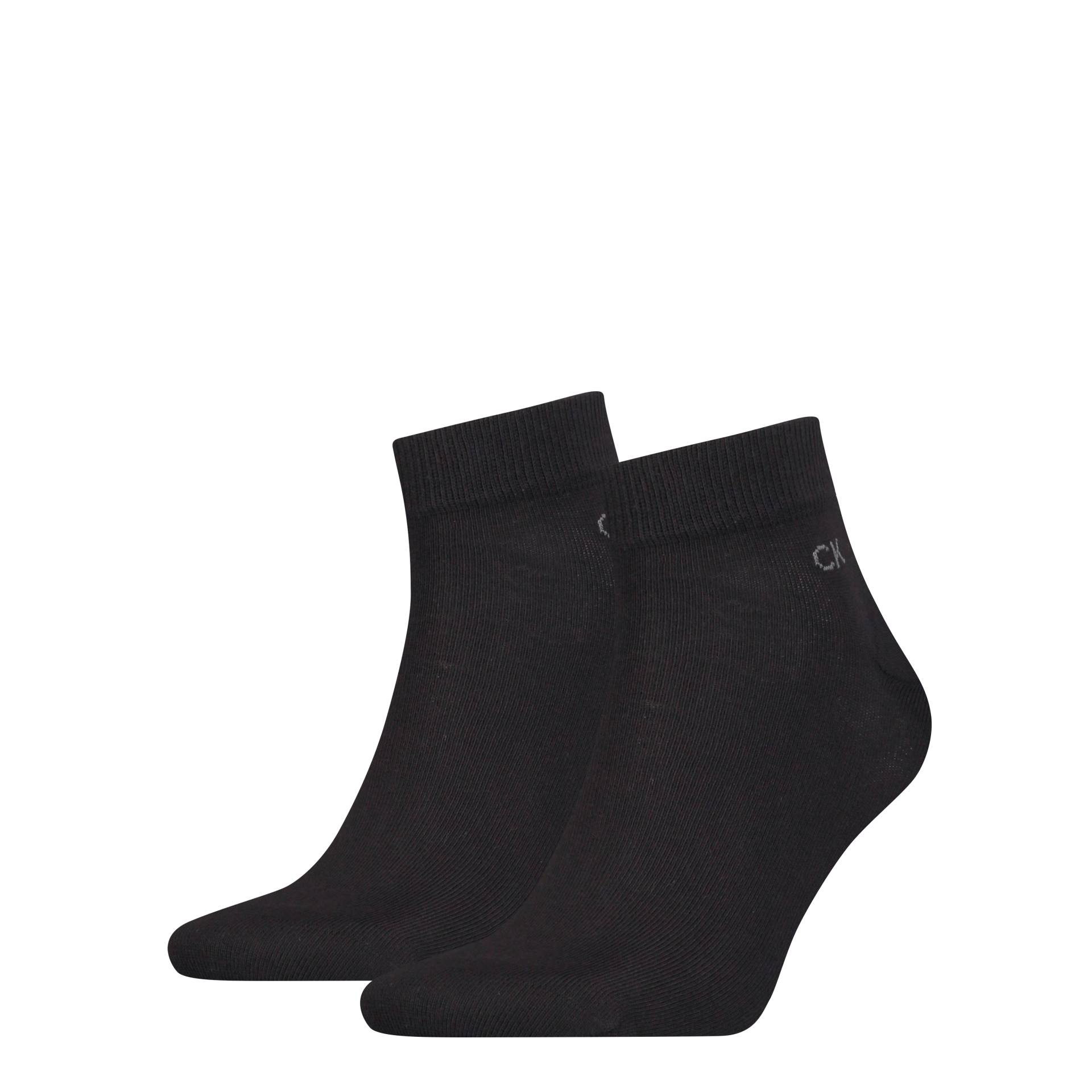 Calvin Klein Jeans Kurzsocken »CK MEN QUARTER 2P«, (2 Paar), Mit kleinem Rippenbündchen von Calvin Klein Jeans