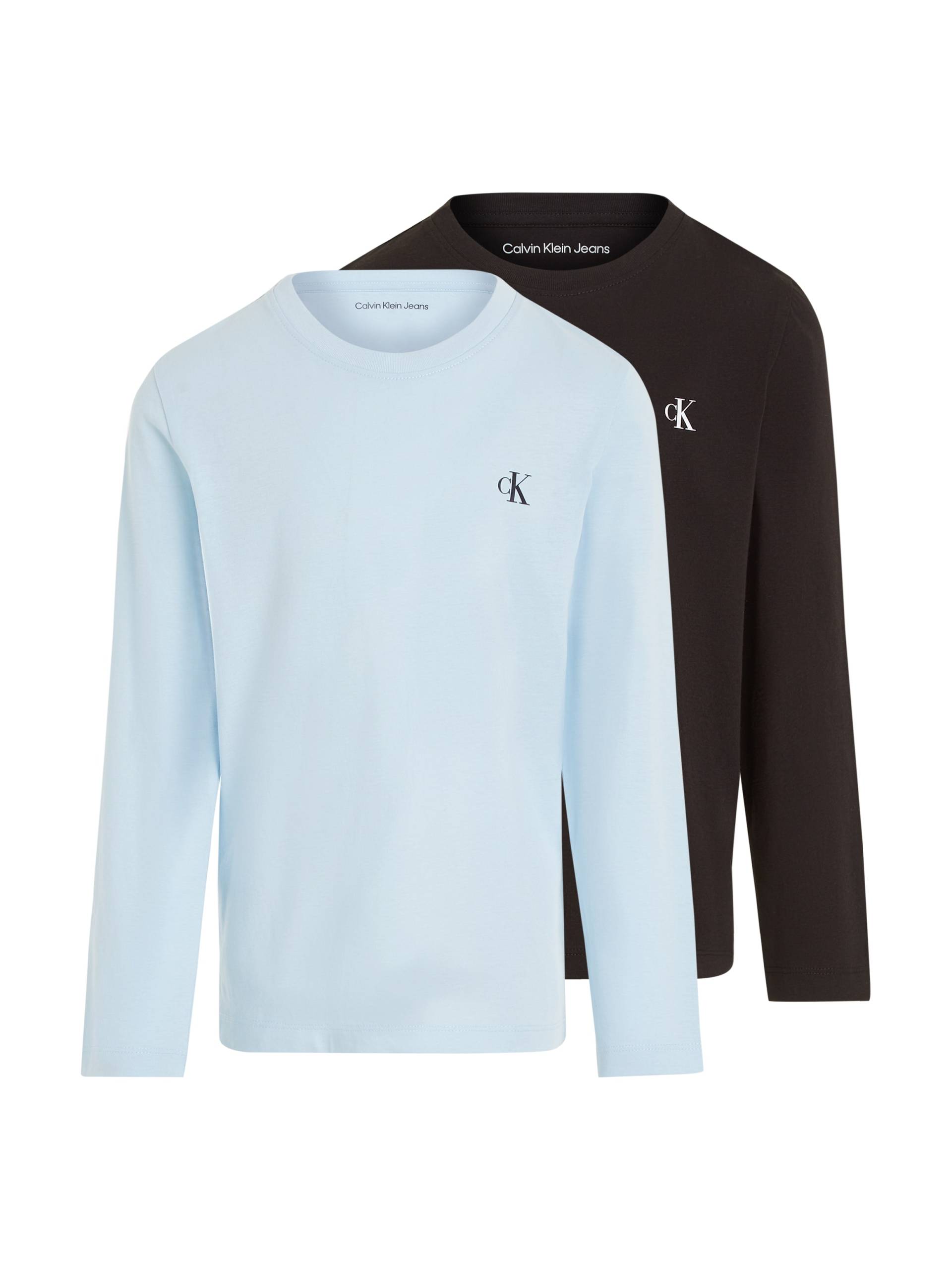 Calvin Klein Jeans Langarmshirt »2-PACK MONOGRAM TOP LS« von Calvin Klein Jeans