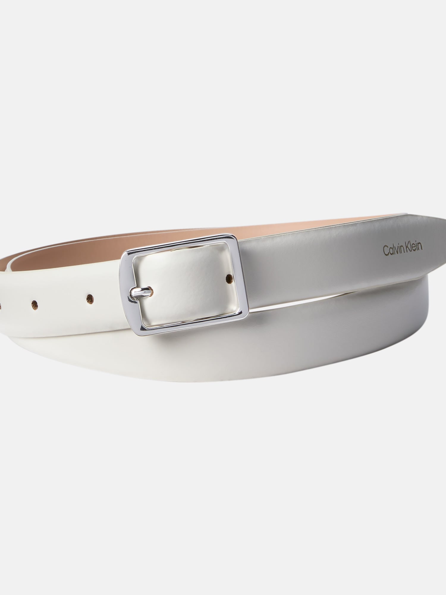 Calvin Klein Jeans Ledergürtel »CLASSIC SQUARE BUCKLE BELT 20MM«, Grössenverstellbar von Calvin Klein Jeans