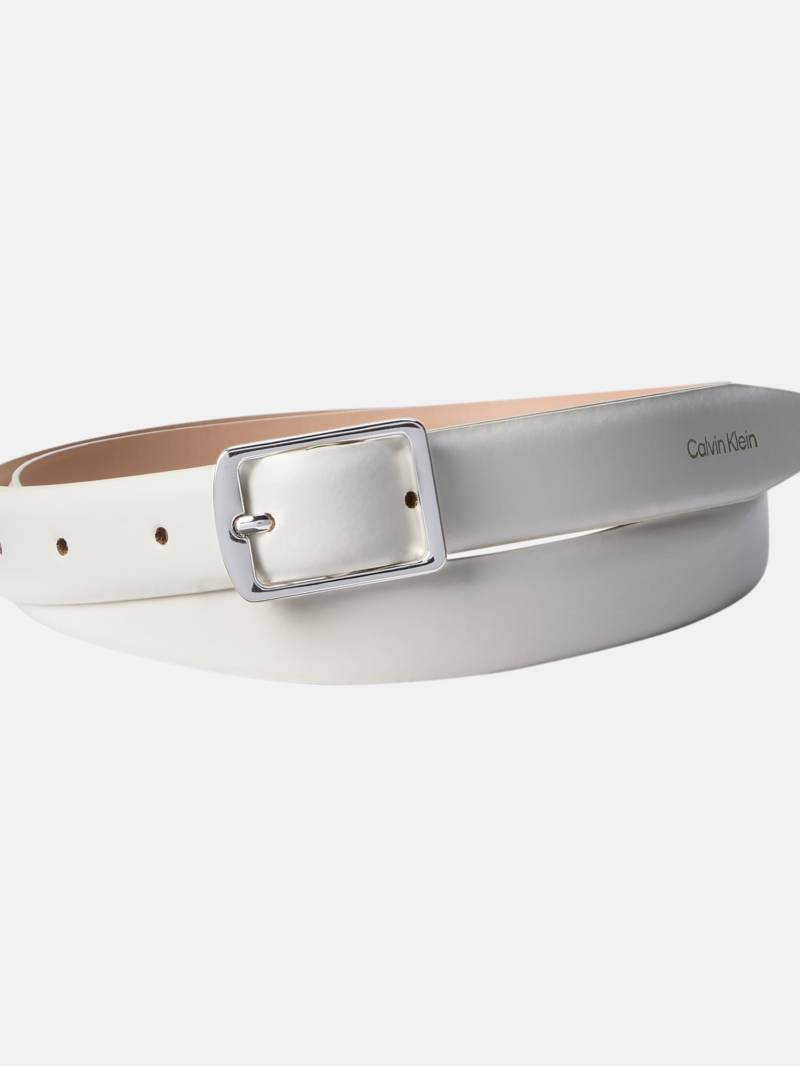 Calvin Klein Jeans Ledergürtel »CLASSIC SQUARE BUCKLE BELT 20MM«, Grössenverstellbar von Calvin Klein Jeans