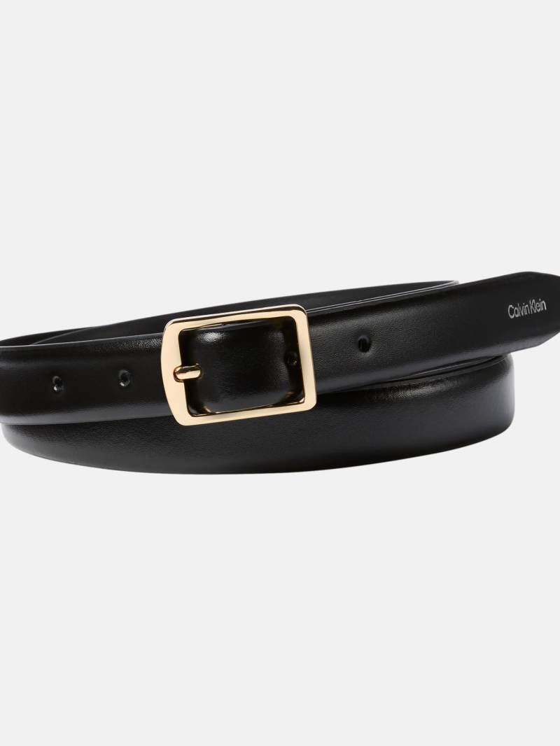 Calvin Klein Jeans Ledergürtel »CLASSIC SQUARE BUCKLE BELT 20MM«, Grössenverstellbar von Calvin Klein Jeans