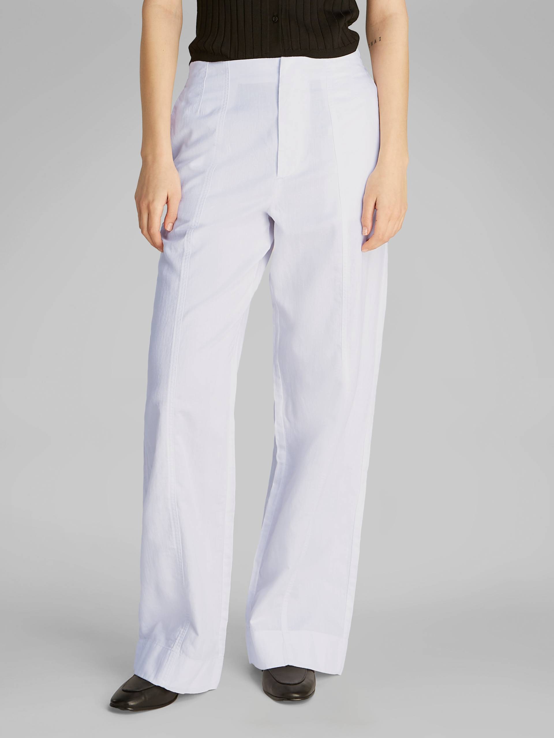 Calvin Klein Jeans Leinenhose »SOFT LINEN PANT«, mit Logo-Label von Calvin Klein Jeans