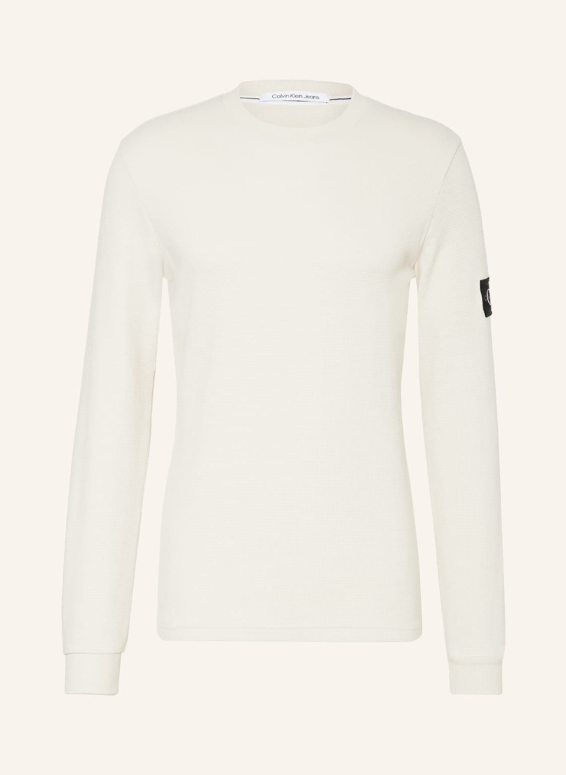 Calvin Klein Jeans Longsleeve weiss von Calvin Klein Jeans