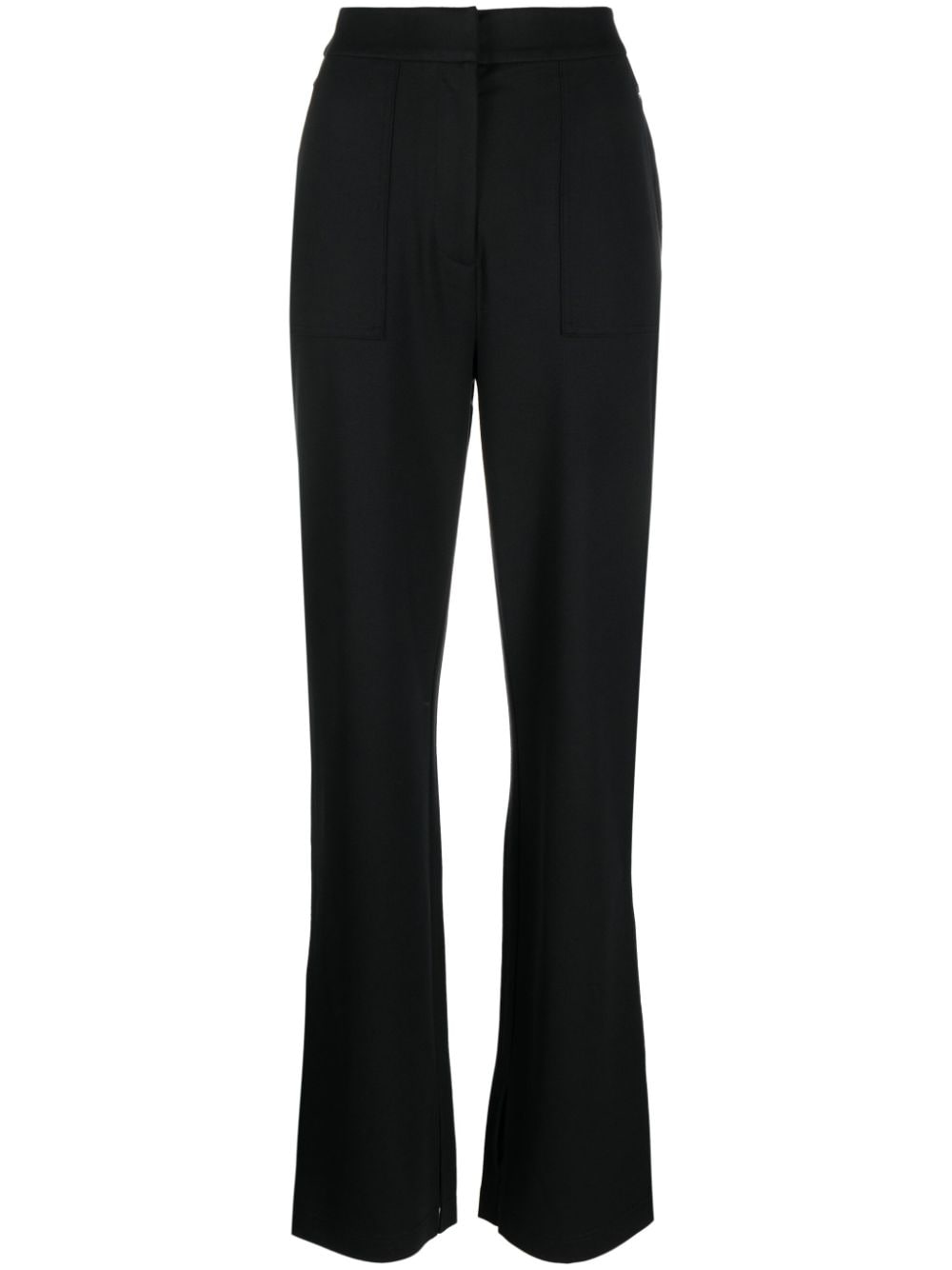 Calvin Klein Jeans Milano bootcut trousers - Black von Calvin Klein Jeans