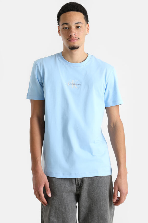 Calvin Klein Jeans Monologo T-Shirt | Blue Bell | Herren | M Calvin Klein Jeans Monologo T-Shirt | Blue Bell | Herren | M von Calvin Klein Jeans