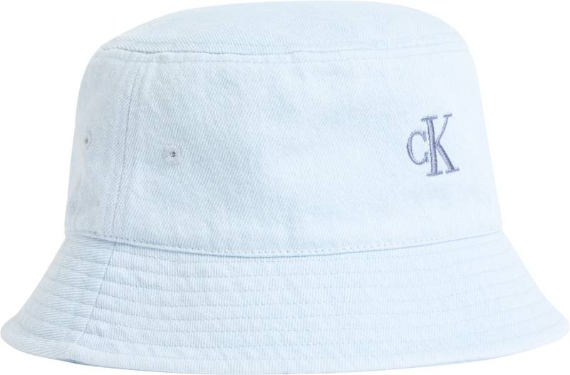 Calvin Klein Jeans Outdoorhut »EMBRO MONOGRAM DENIM BUCKET HAT«, in heller Waschung von Calvin Klein Jeans
