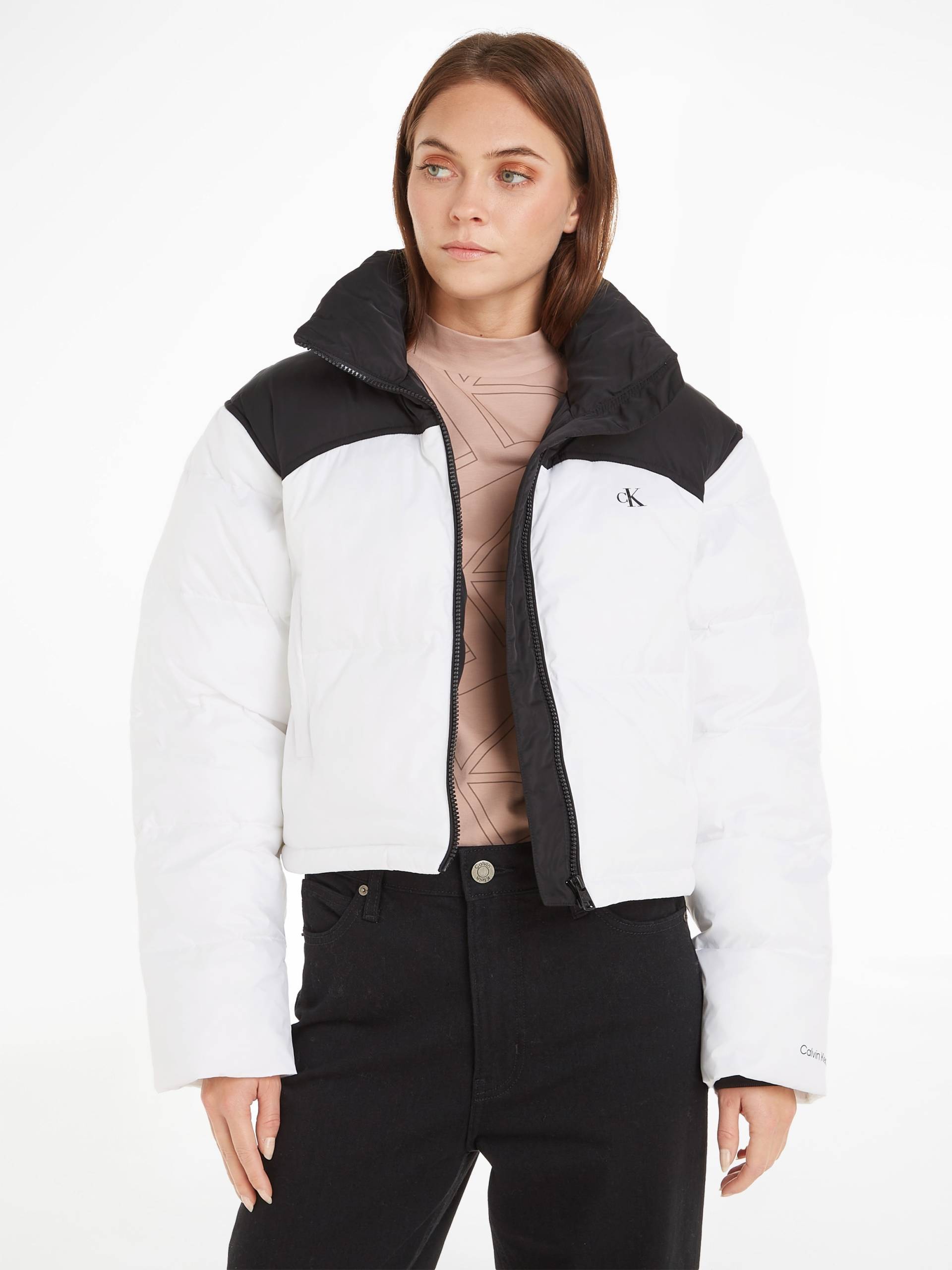 Calvin Klein Jeans Outdoorjacke »BLOCKED CROPPED PUFFER« von Calvin Klein Jeans