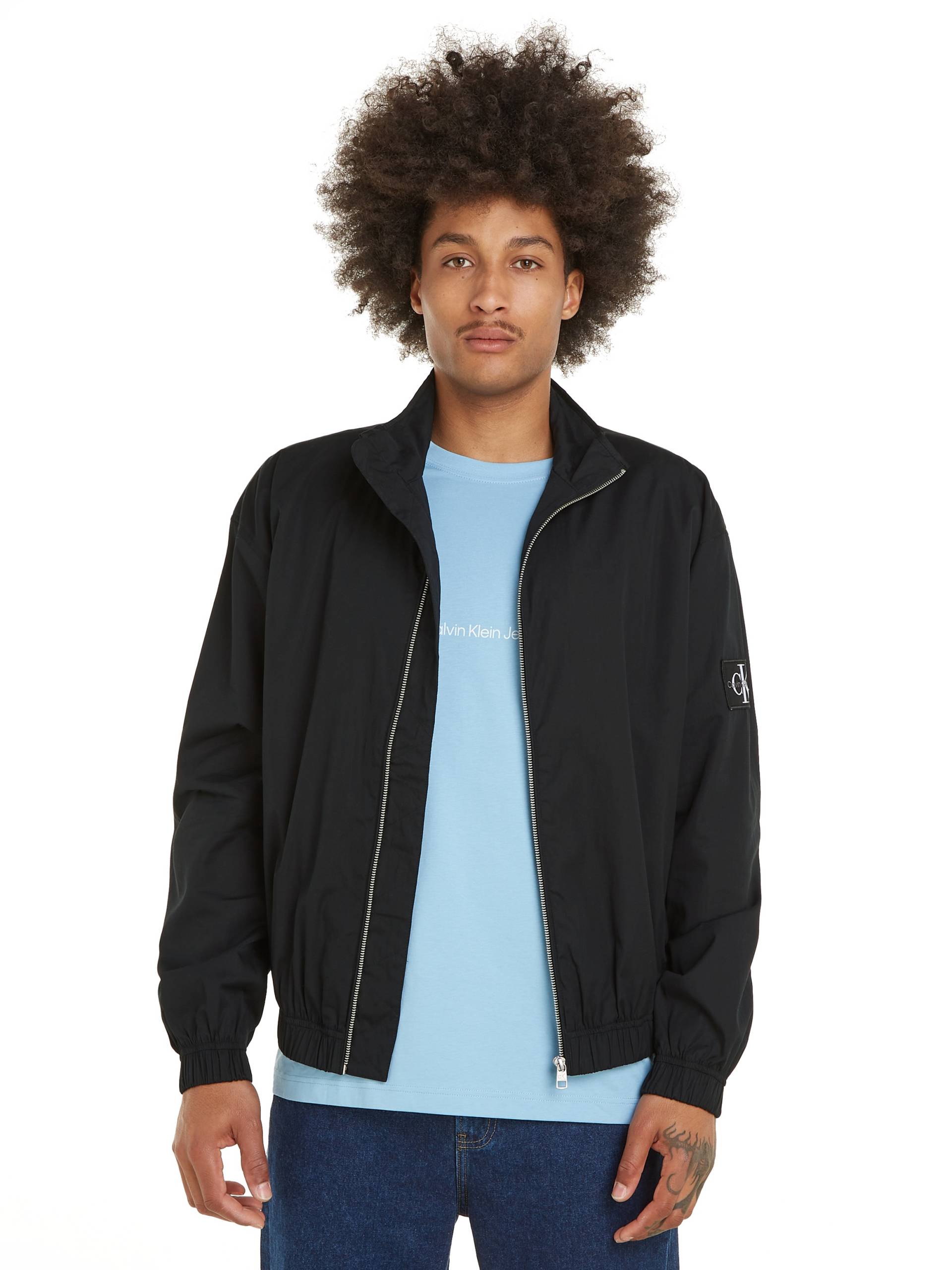 Calvin Klein Jeans Outdoorjacke »CASUAL UTILITY HARRINGTON«, mit Logopatch Calvin Klein Jeans Outdoorjacke »CASUAL UTILITY HARRINGTON«, mit Logopatch von Calvin Klein Jeans