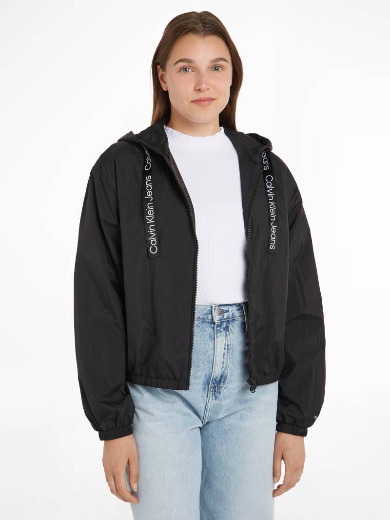 Calvin Klein Jeans Outdoorjacke »LOGO DRAWSTRING WINDBREAKER«, mit Kapuze von Calvin Klein Jeans