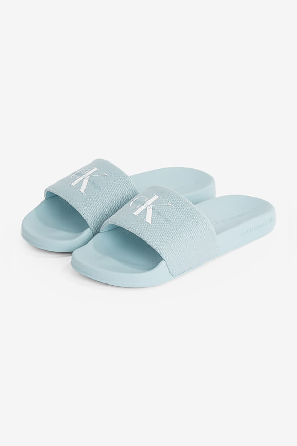 Calvin Klein Jeans Pantoletten | Triple Cloud Blue | Damen  | EU39 von Calvin Klein Jeans