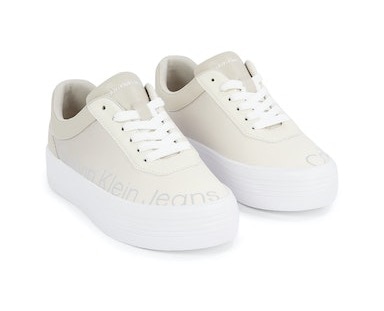 Calvin Klein Jeans Plateausneaker »BOLD VULC FLATF LOW LTH IN SAT« von Calvin Klein Jeans