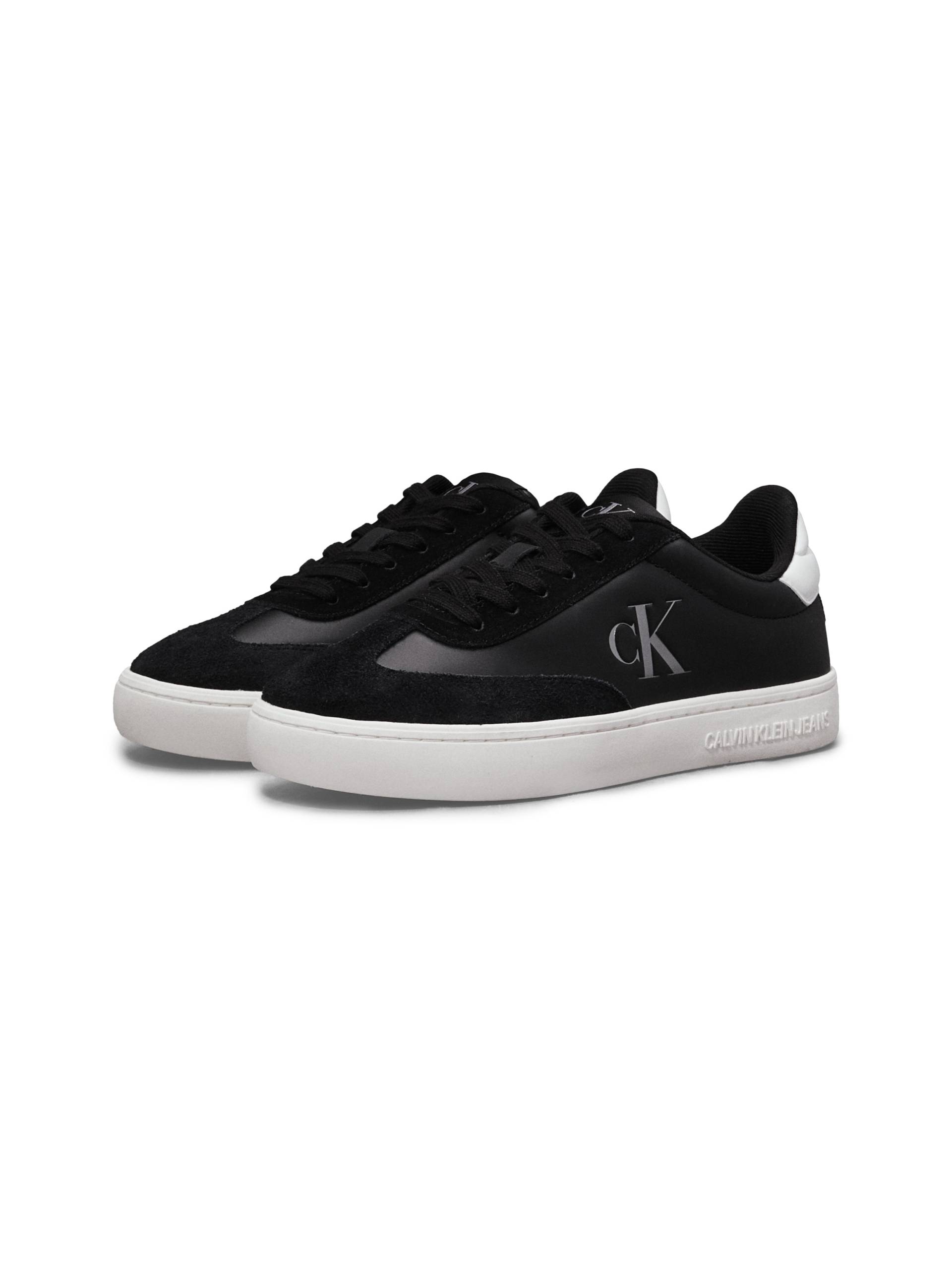 Calvin Klein Jeans Plateausneaker »CLASSIC CUPSOLE LOW MG MIX«, Schnürschuh, Halbschuh, Freizeitschuh mit gepolstertem Schaftrand von Calvin Klein Jeans
