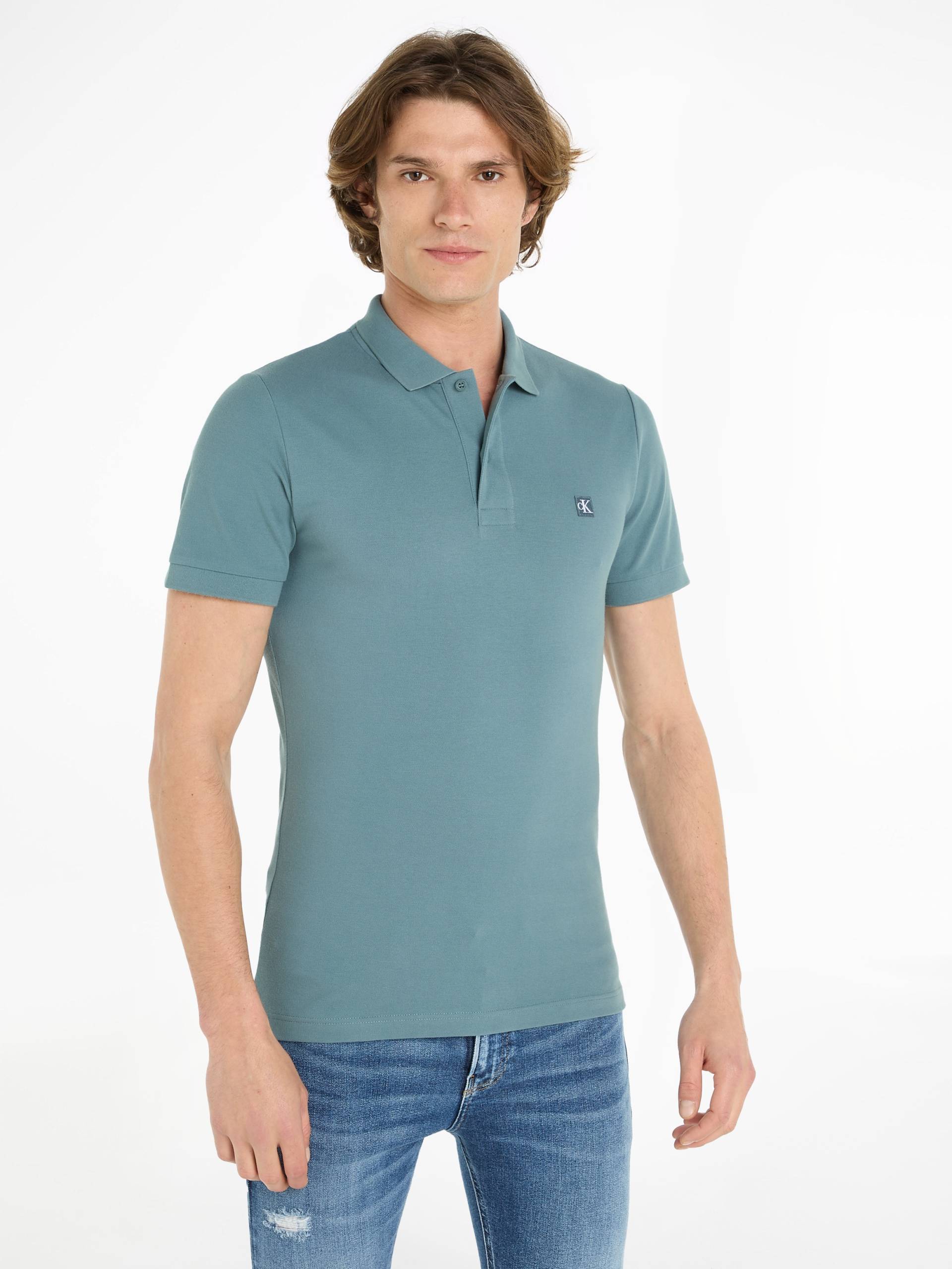 Calvin Klein Jeans Poloshirt »CK EMBRO BADGE SLIM POLO« von Calvin Klein Jeans