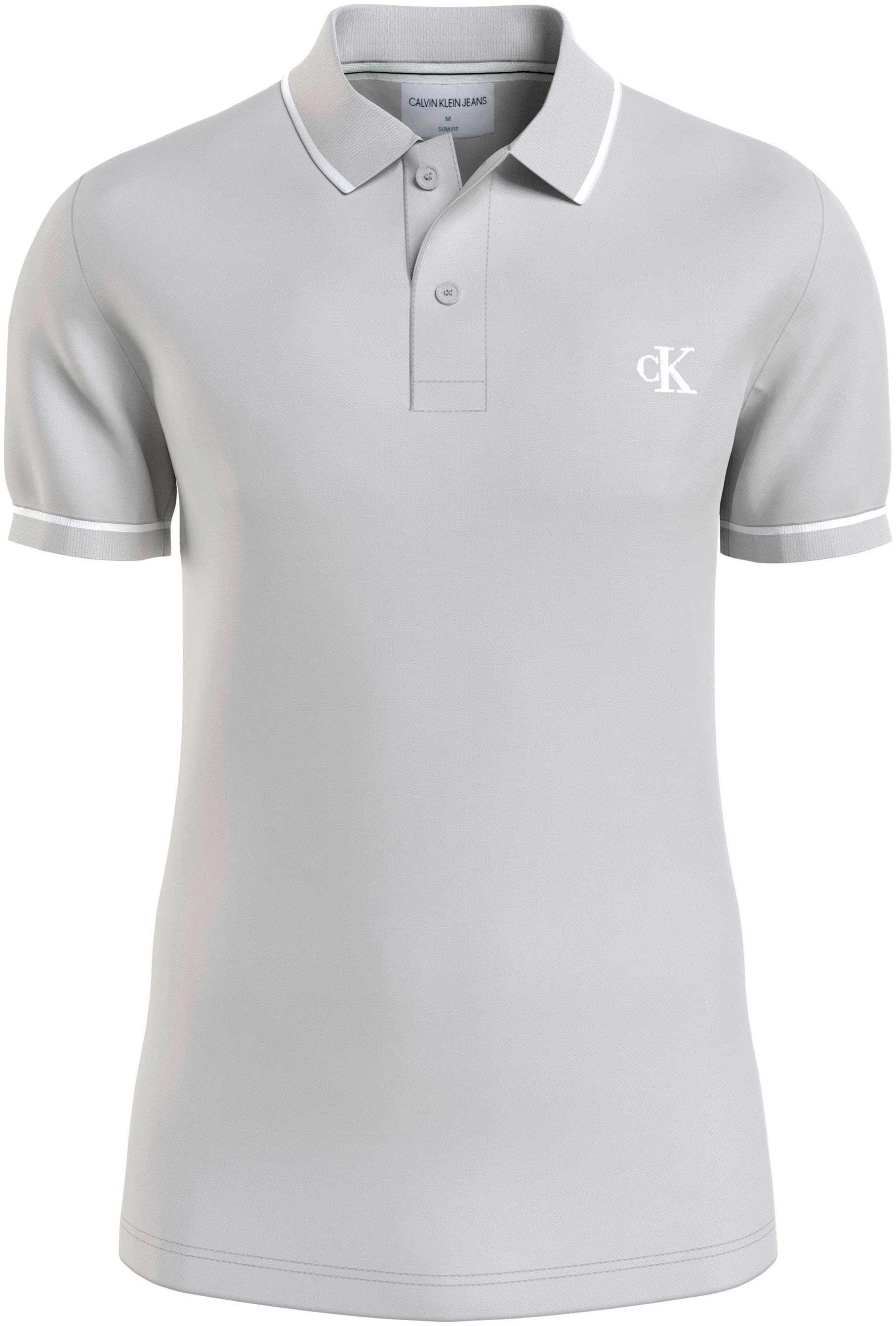 Calvin Klein Jeans Poloshirt »TIPPING SLIM POLO« von Calvin Klein Jeans