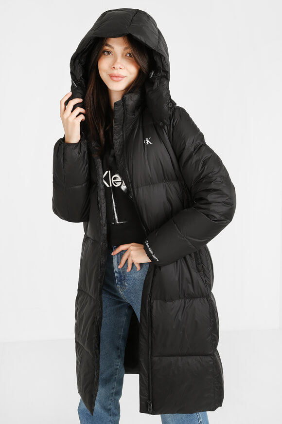 Calvin Klein Jeans Puffer Daunenmantel | Black | Damen  | M von Calvin Klein Jeans