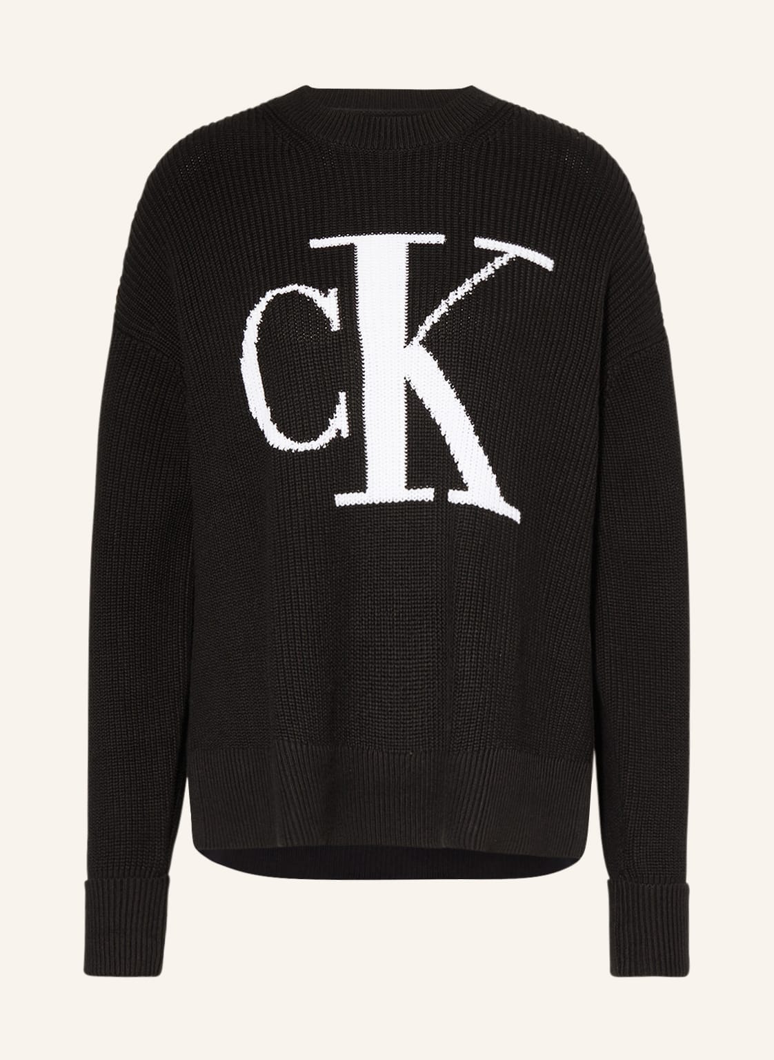 Calvin Klein Jeans Pullover schwarz von Calvin Klein Jeans