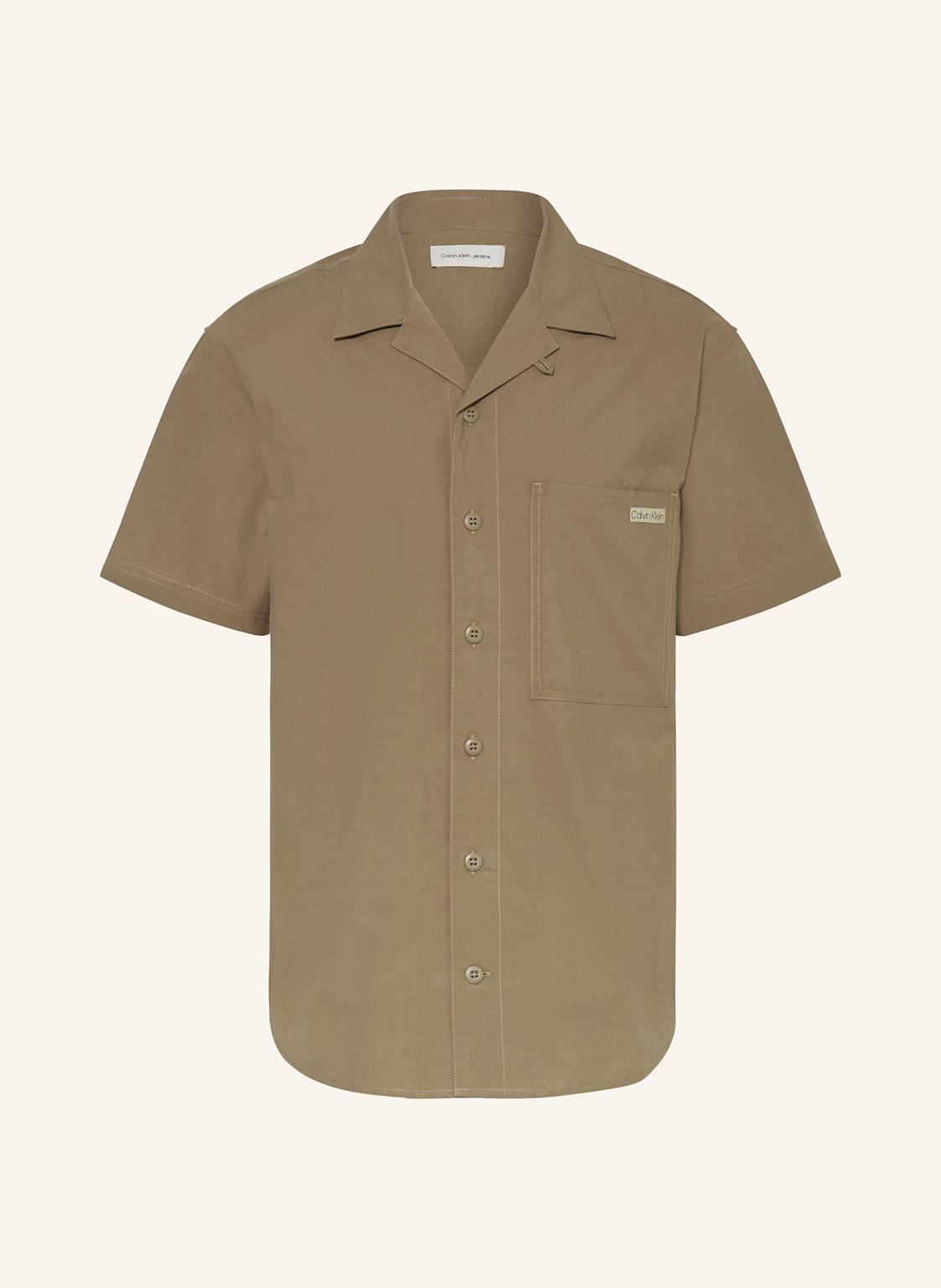 Calvin Klein Jeans Resorthemd Comfort Fit braun Calvin Klein Jeans Resorthemd Comfort Fit braun von Calvin Klein Jeans