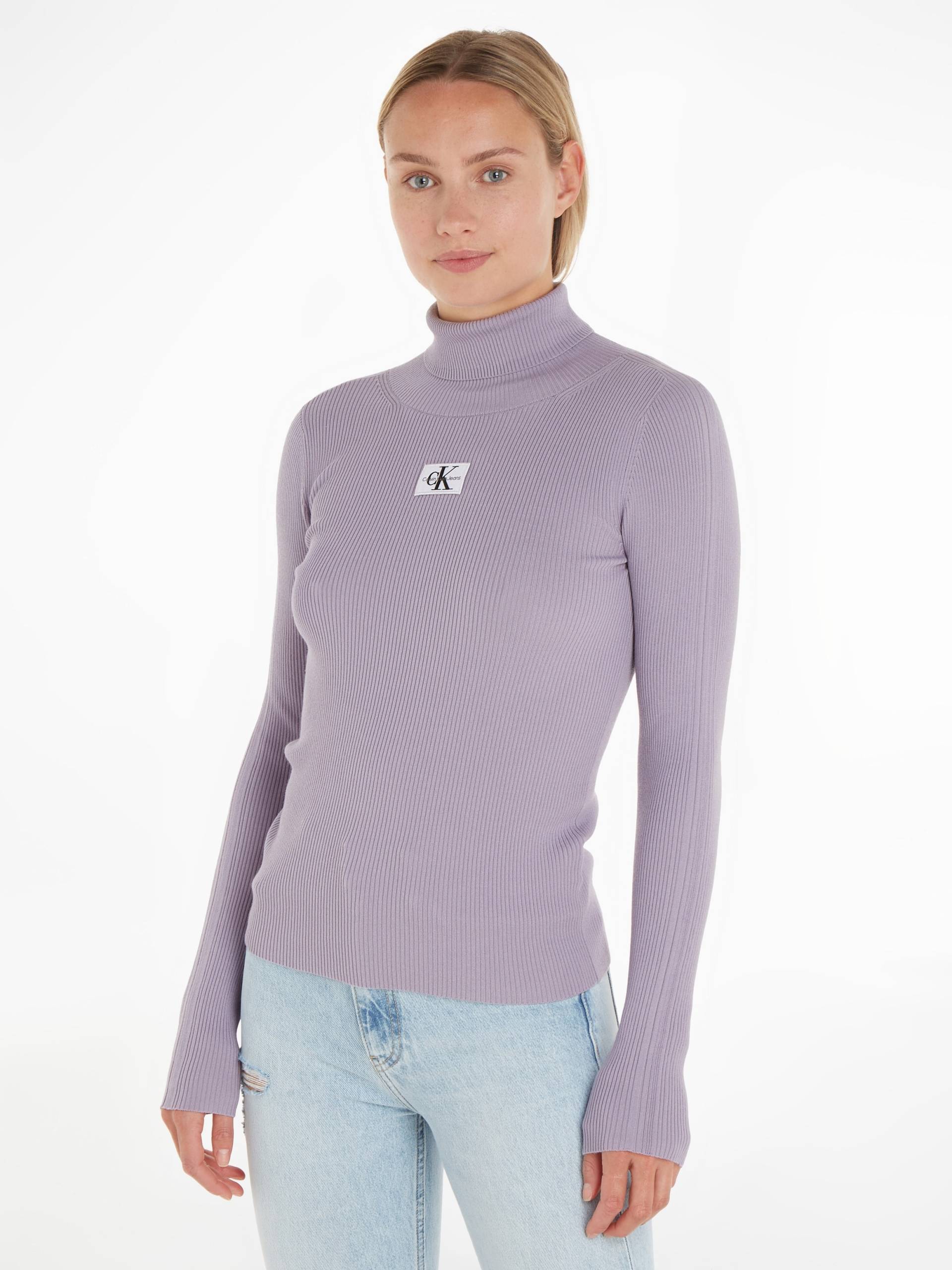 Calvin Klein Jeans Rollkragenpullover »BADGE ROLL NECK SWEATER« von Calvin Klein Jeans