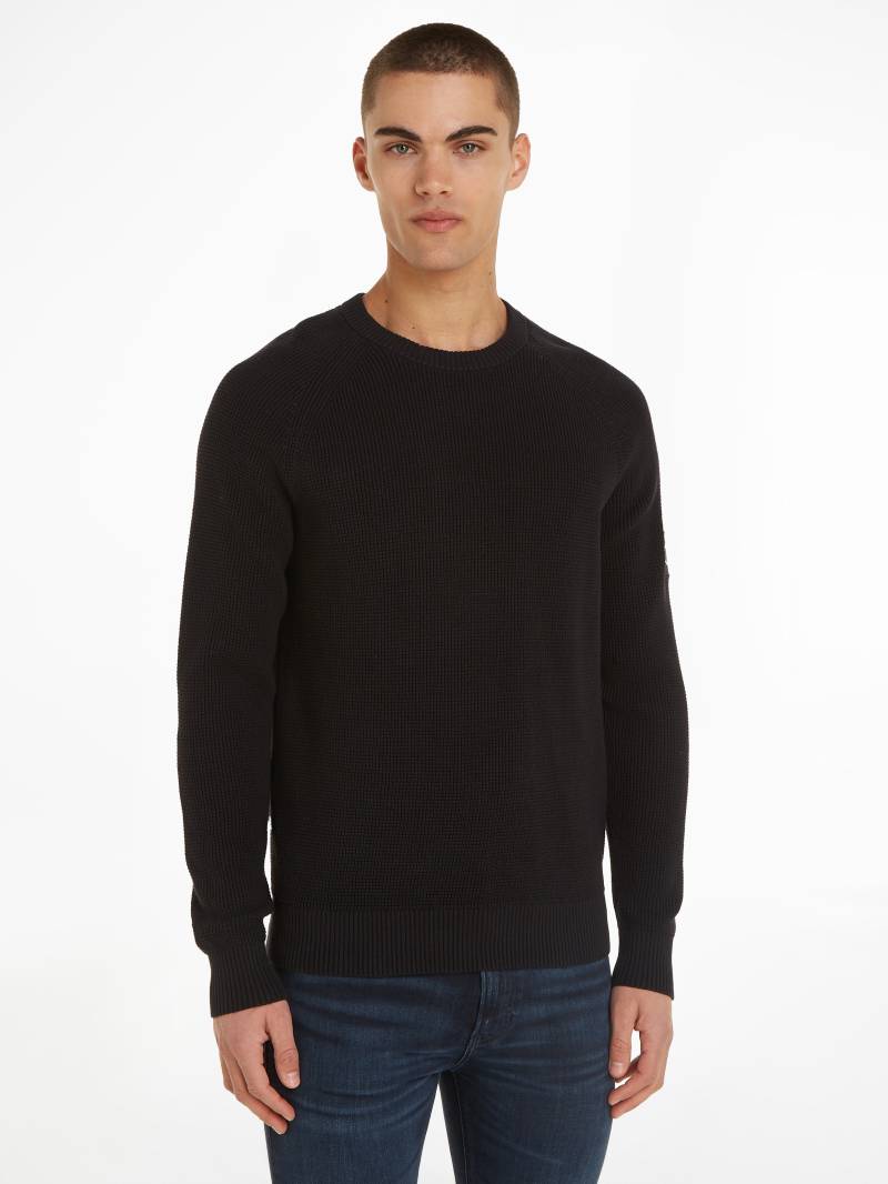 Calvin Klein Jeans Rundhalspullover »BADGE EASY SWEATER« von Calvin Klein Jeans