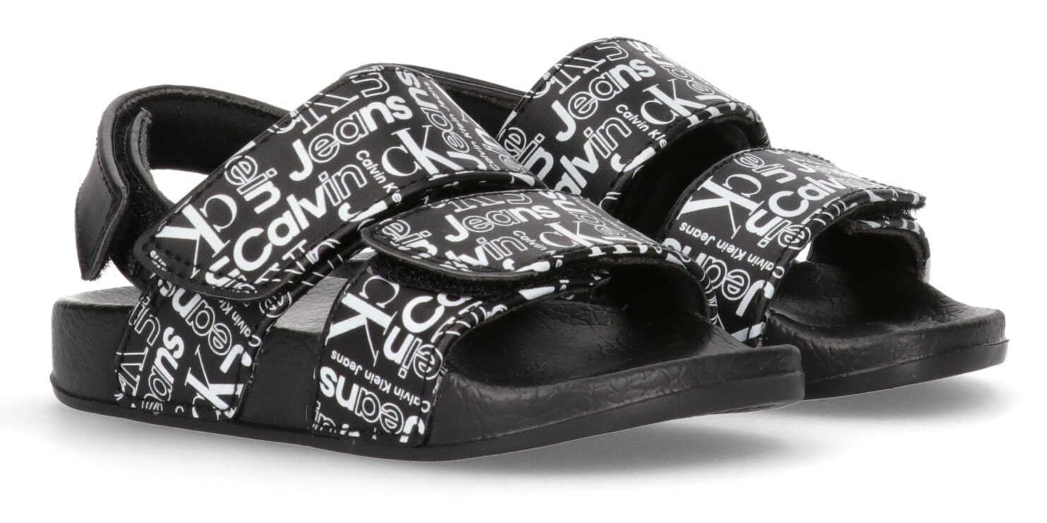 Calvin Klein Jeans Sandale »VELCRO SANDAL«, Sommerschuh, Klettschuh, Sandalette, mit 3 Klettverschlüssen Calvin Klein Jeans Sandale »VELCRO SANDAL«, Sommerschuh, Klettschuh, Sandalette, mit 3 Klettverschlüssen von Calvin Klein Jeans