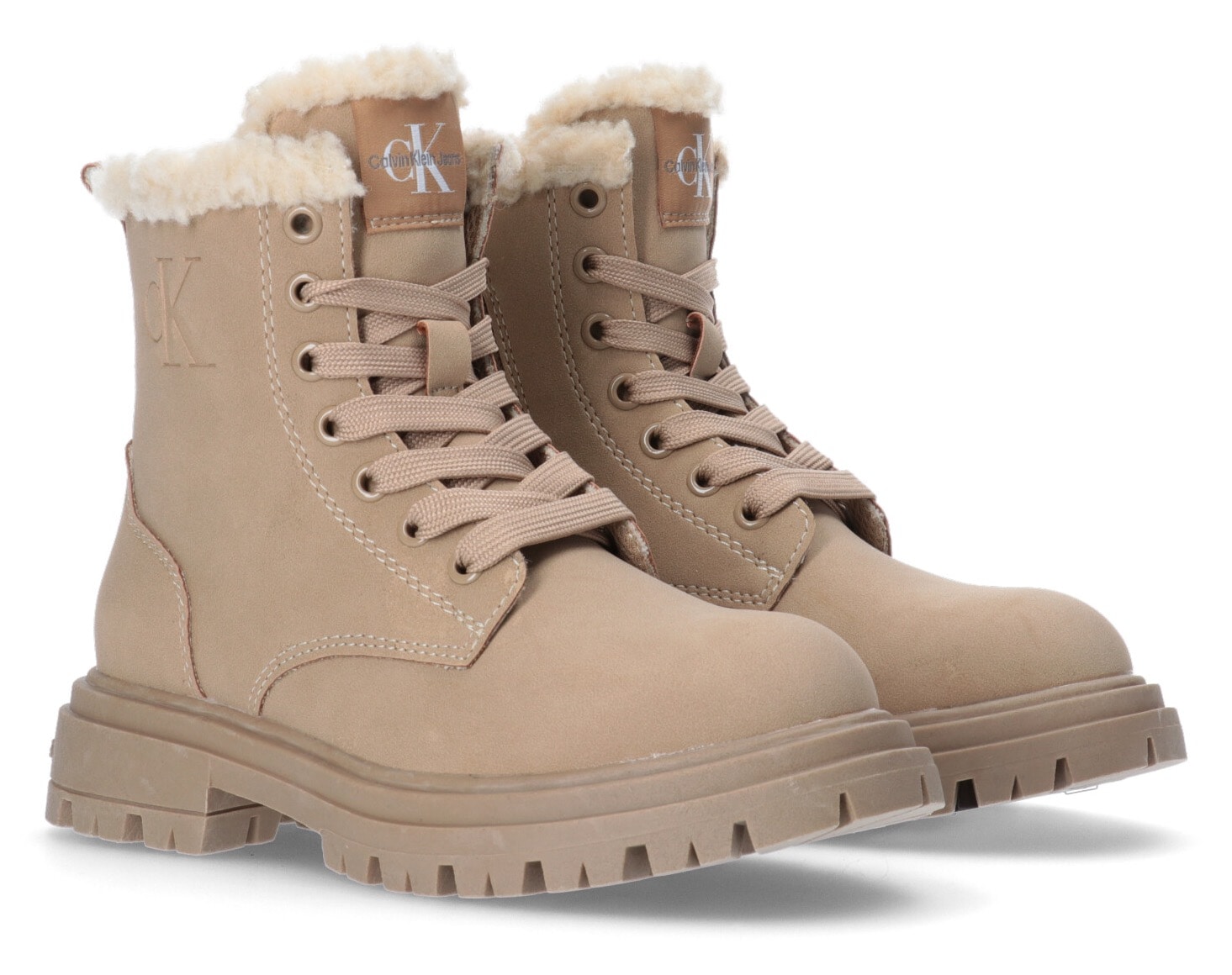 Calvin Klein Jeans Schnürboots, Winterboots, Stiefel mit Plateausohle und Blockabsatz Calvin Klein Jeans Schnürboots, Winterboots, Stiefel mit Plateausohle und Blockabsatz von Calvin Klein Jeans