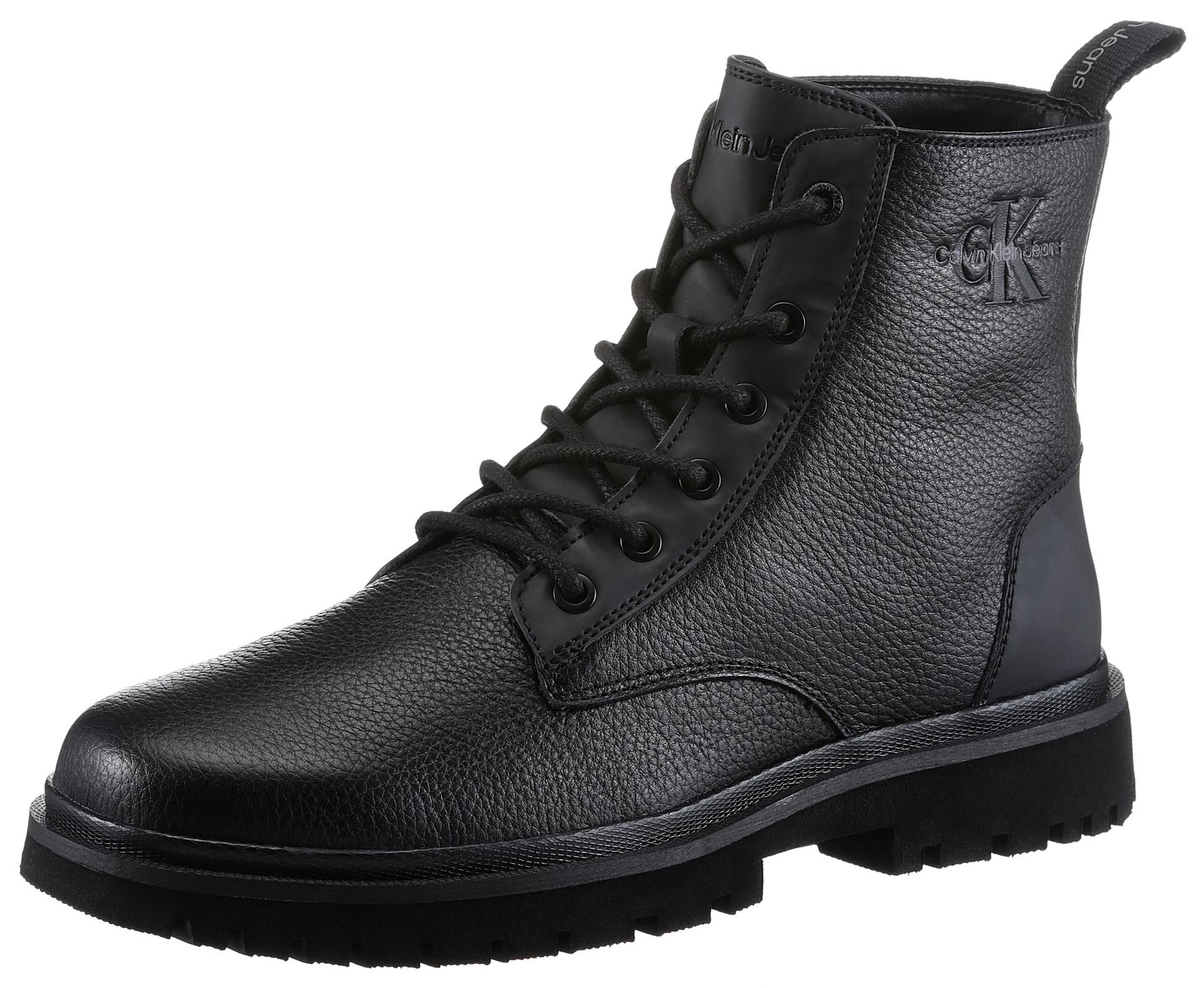 Calvin Klein Jeans Schnürstiefelette »EVA MID LACEUP BOOT LTH«, mit Profilsohle Calvin Klein Jeans Schnürstiefelette »EVA MID LACEUP BOOT LTH«, mit Profilsohle von Calvin Klein Jeans
