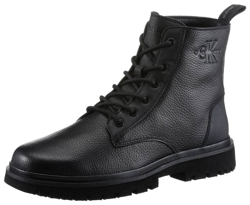 Calvin Klein Jeans Schnürstiefelette »EVA MID LACEUP BOOT LTH«, mit Profilsohle von Calvin Klein Jeans