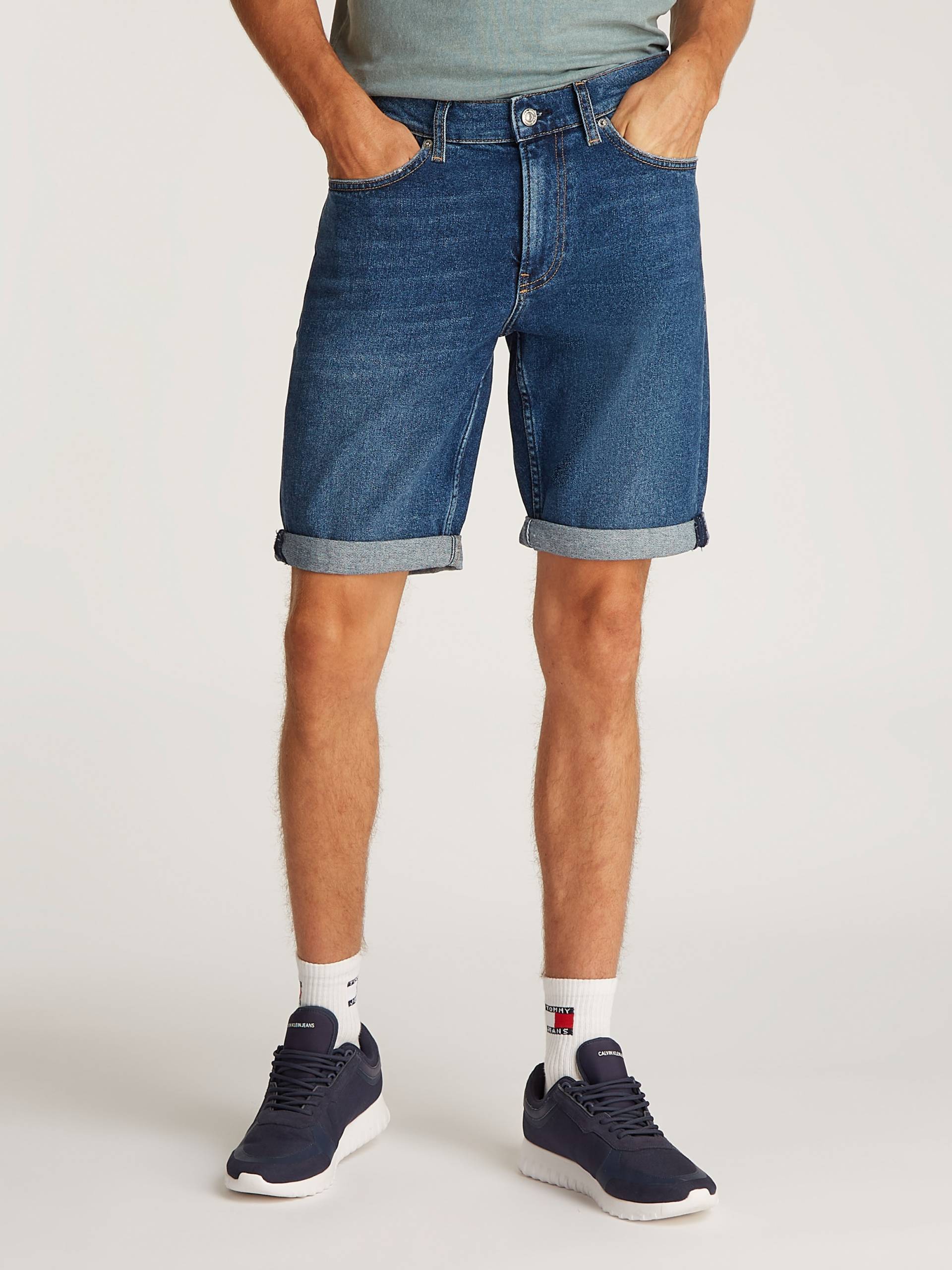 Calvin Klein Jeans Shorts »SLIM SHORT«, mit Umschlagsaum Calvin Klein Jeans Shorts »SLIM SHORT«, mit Umschlagsaum von Calvin Klein Jeans