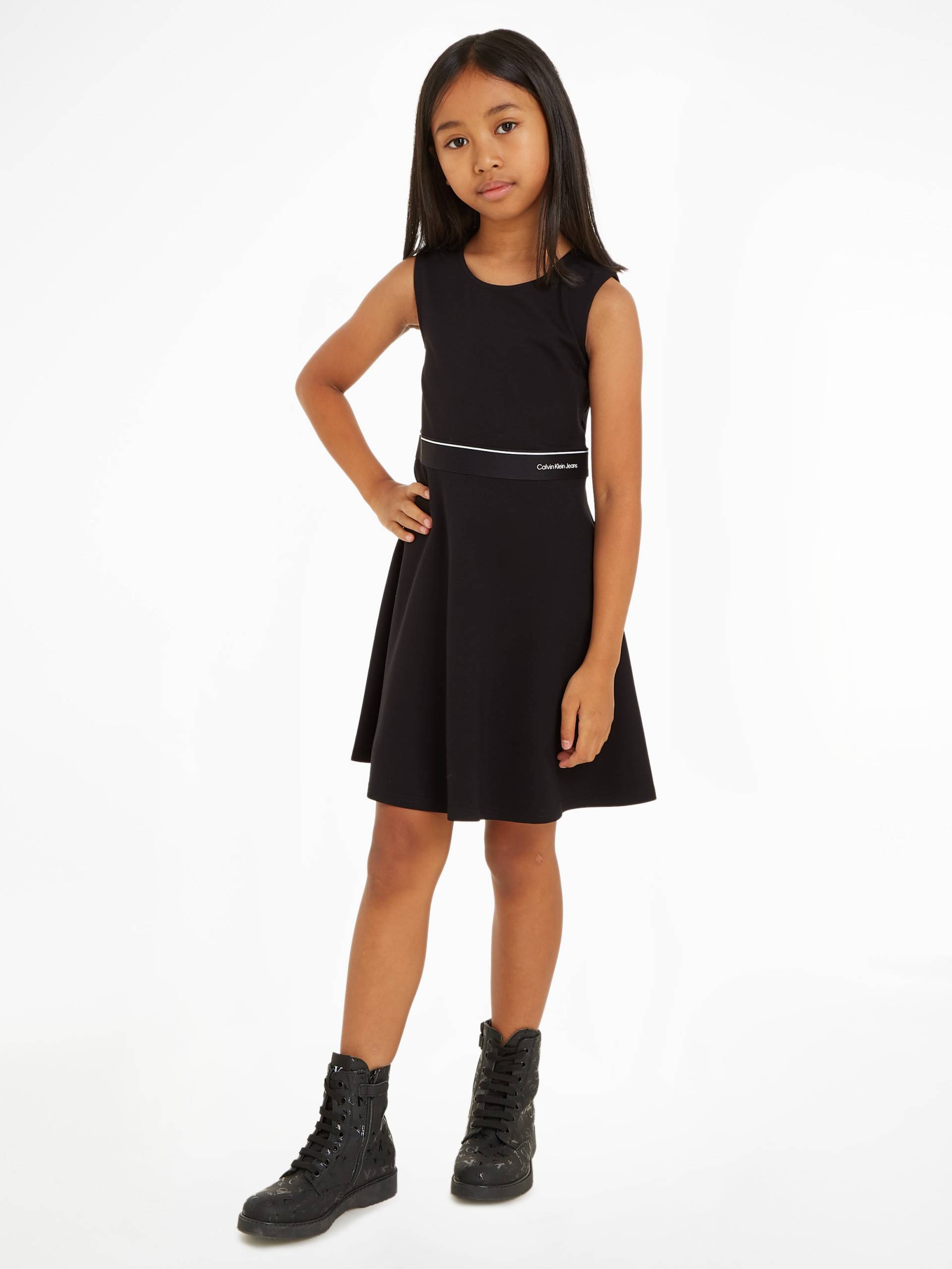 Calvin Klein Jeans Skaterkleid »LOGO TAPE SLEEVELESS PUNTO DRESS« von Calvin Klein Jeans