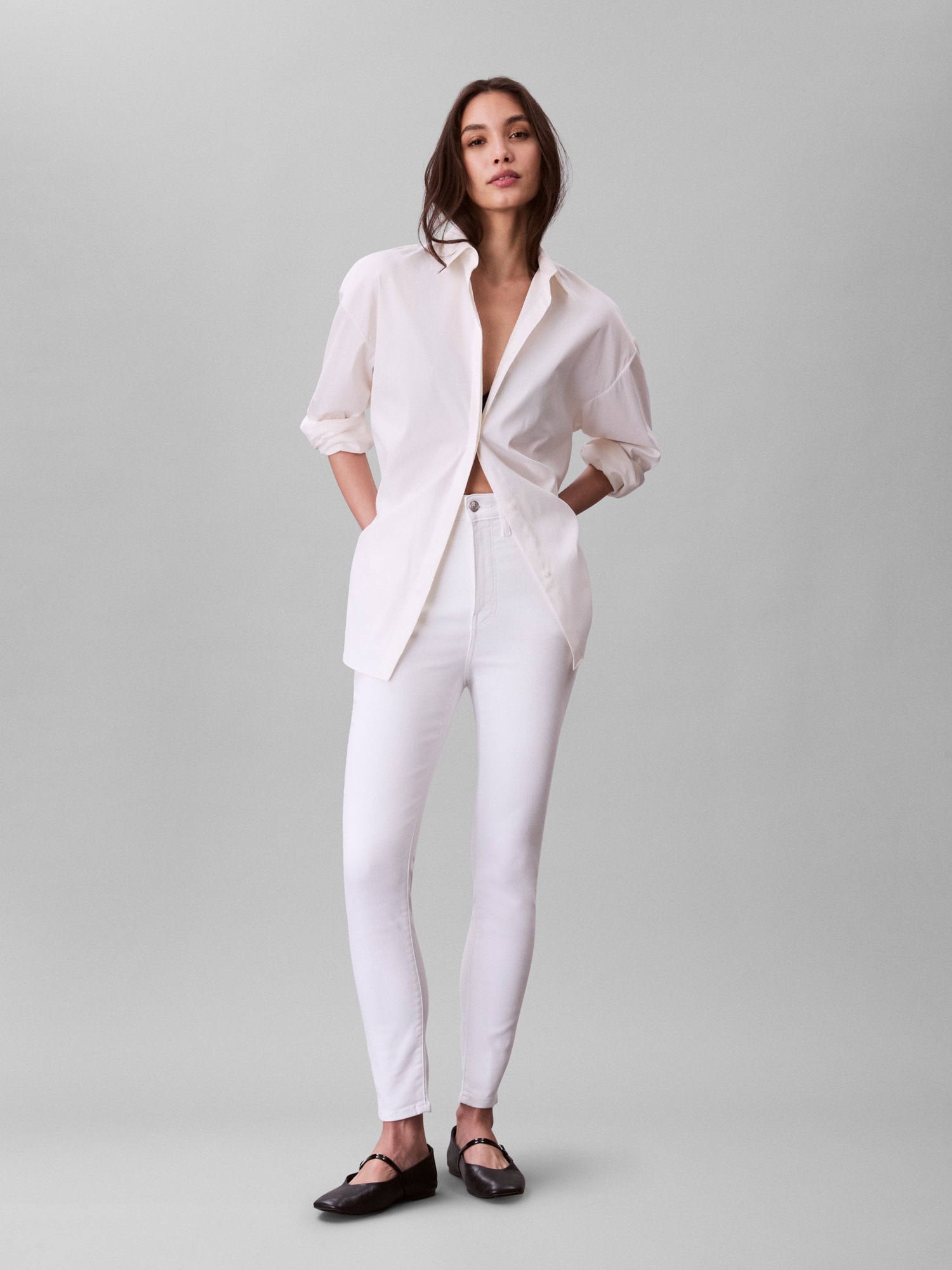 Calvin Klein Jeans Skinny-fit-Jeans »HGH RS SKNNY ANKL JN«, Mit Gürtelschlaufen Calvin Klein Jeans Skinny-fit-Jeans »HGH RS SKNNY ANKL JN«, Mit Gürtelschlaufen von Calvin Klein Jeans