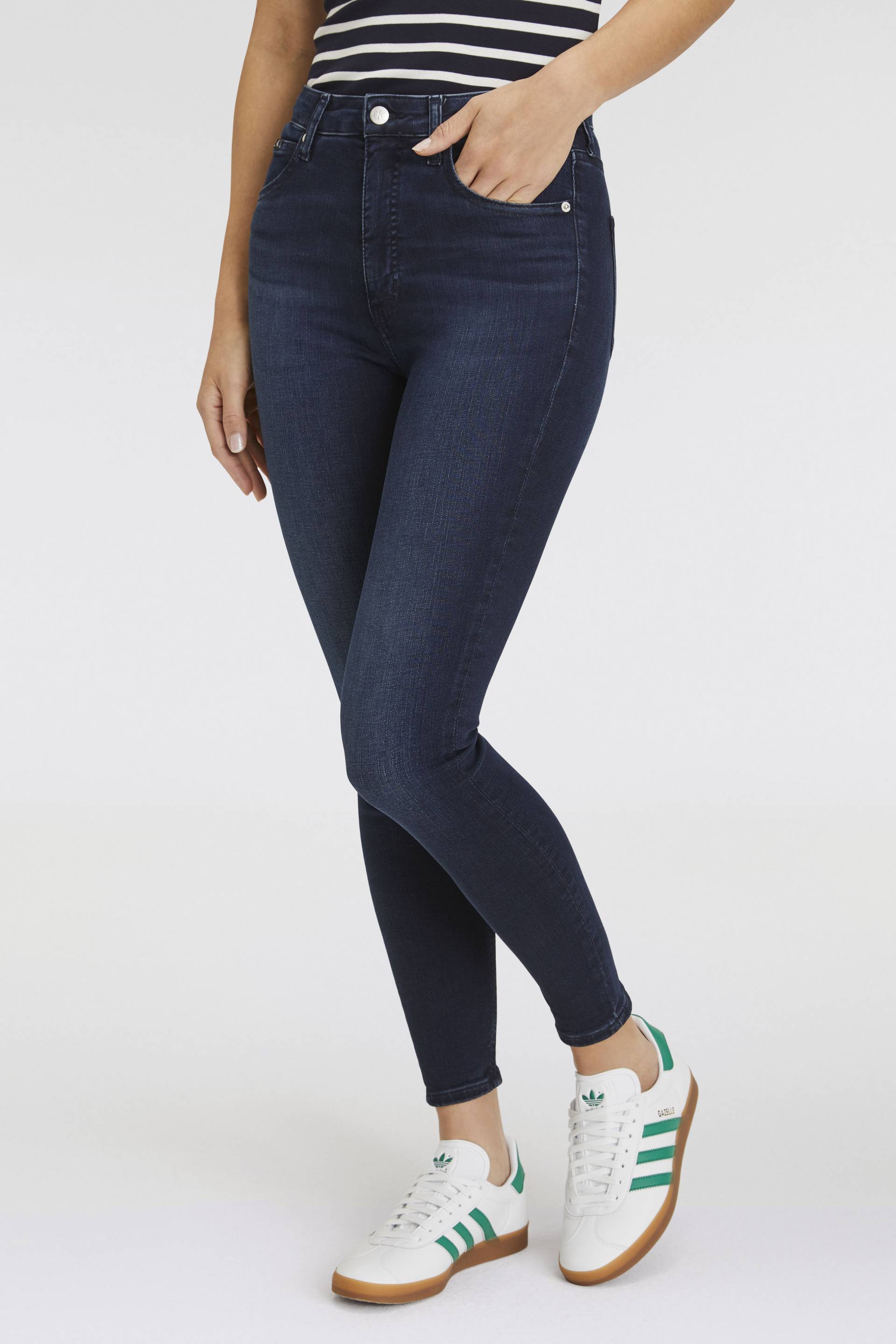 Calvin Klein Jeans Skinny-fit-Jeans »HIGH RISE SUPER SKINNY ANKLE« von Calvin Klein Jeans