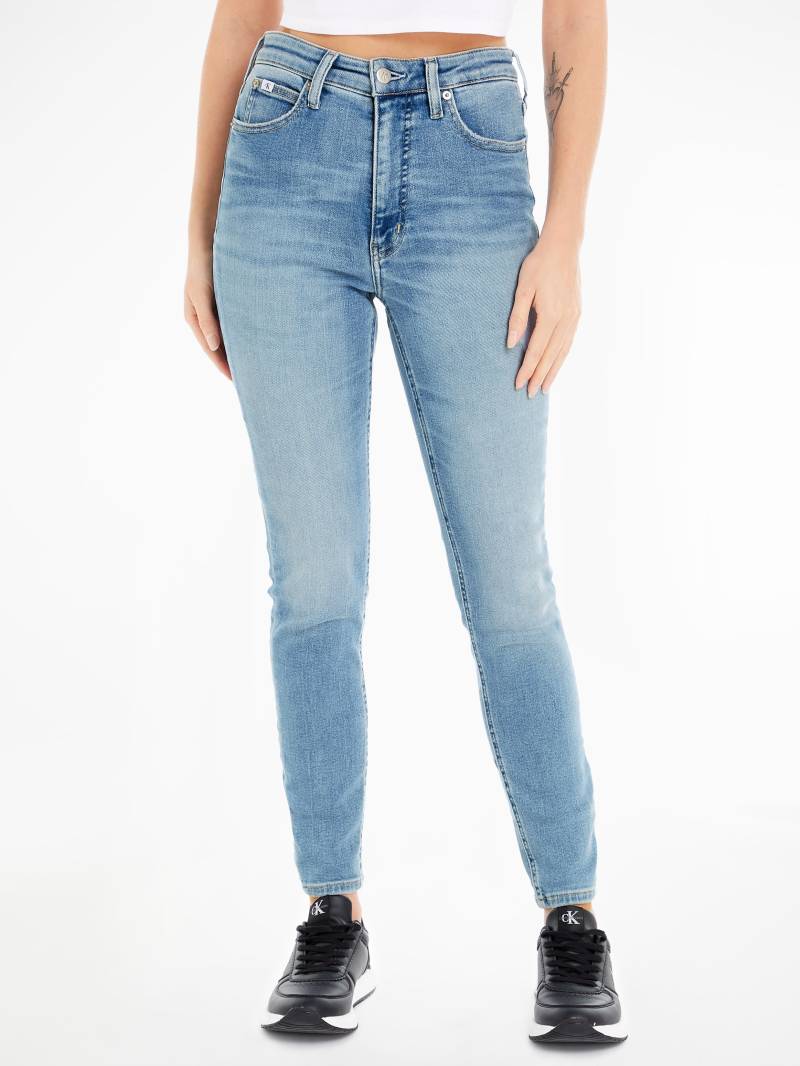 Calvin Klein Jeans Skinny-fit-Jeans »HIGH RISE SUPER SKINNY ANKLE«, 5-Pocket-Form von Calvin Klein Jeans