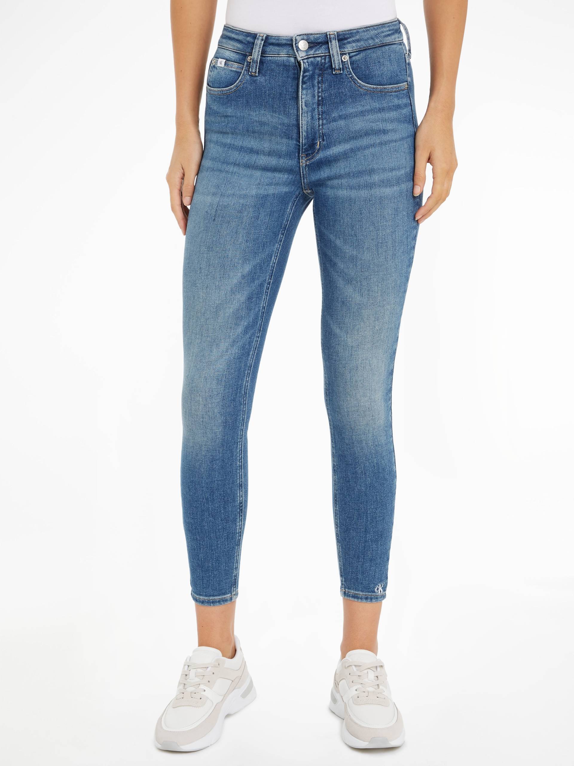 Calvin Klein Jeans Skinny-fit-Jeans »HIGH RISE SUPER SKINNY ANKLE« von Calvin Klein Jeans