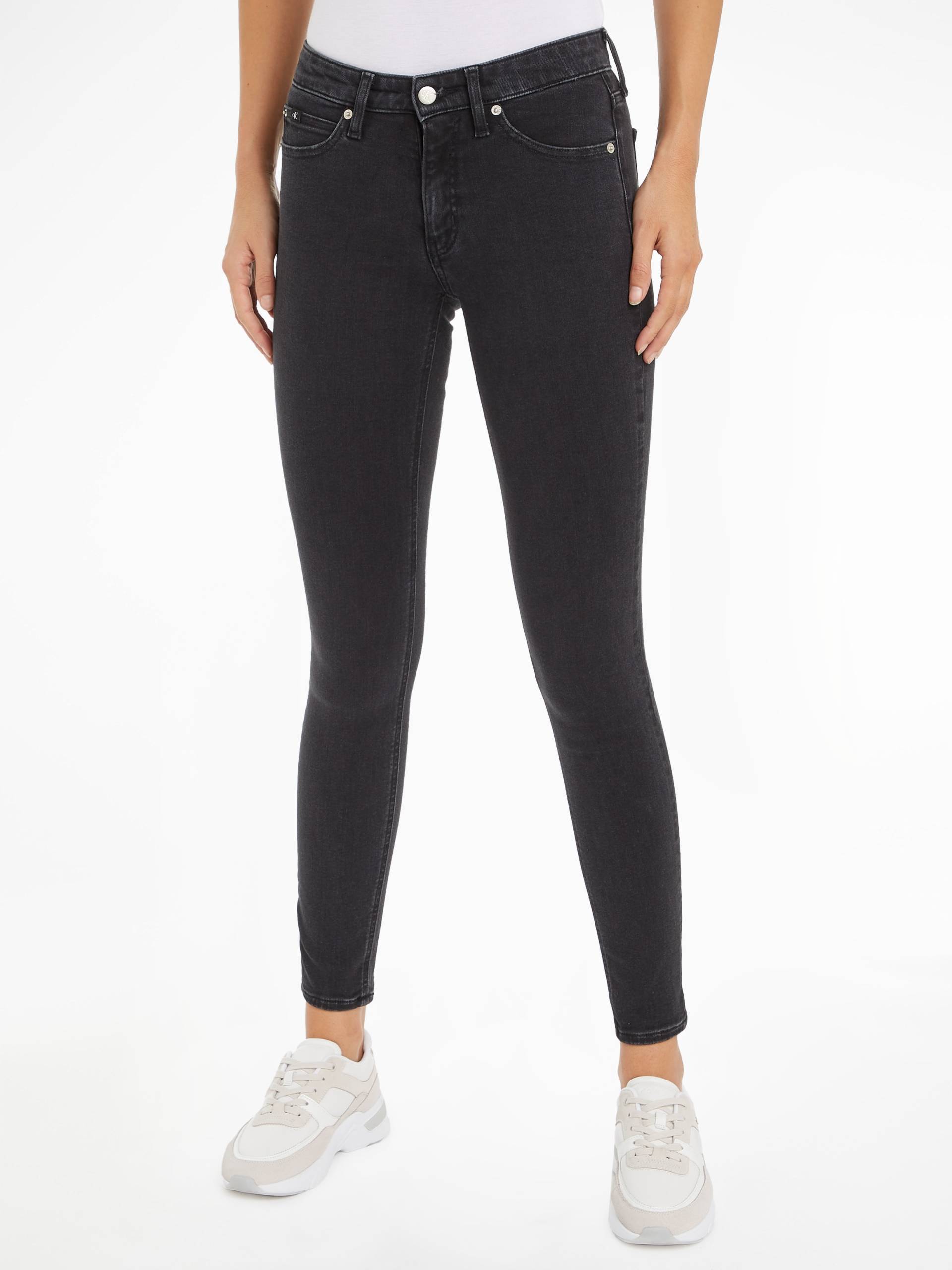 Calvin Klein Jeans Skinny-fit-Jeans »MID RISE SKINNY«, im 5-Pocket-Style von Calvin Klein Jeans
